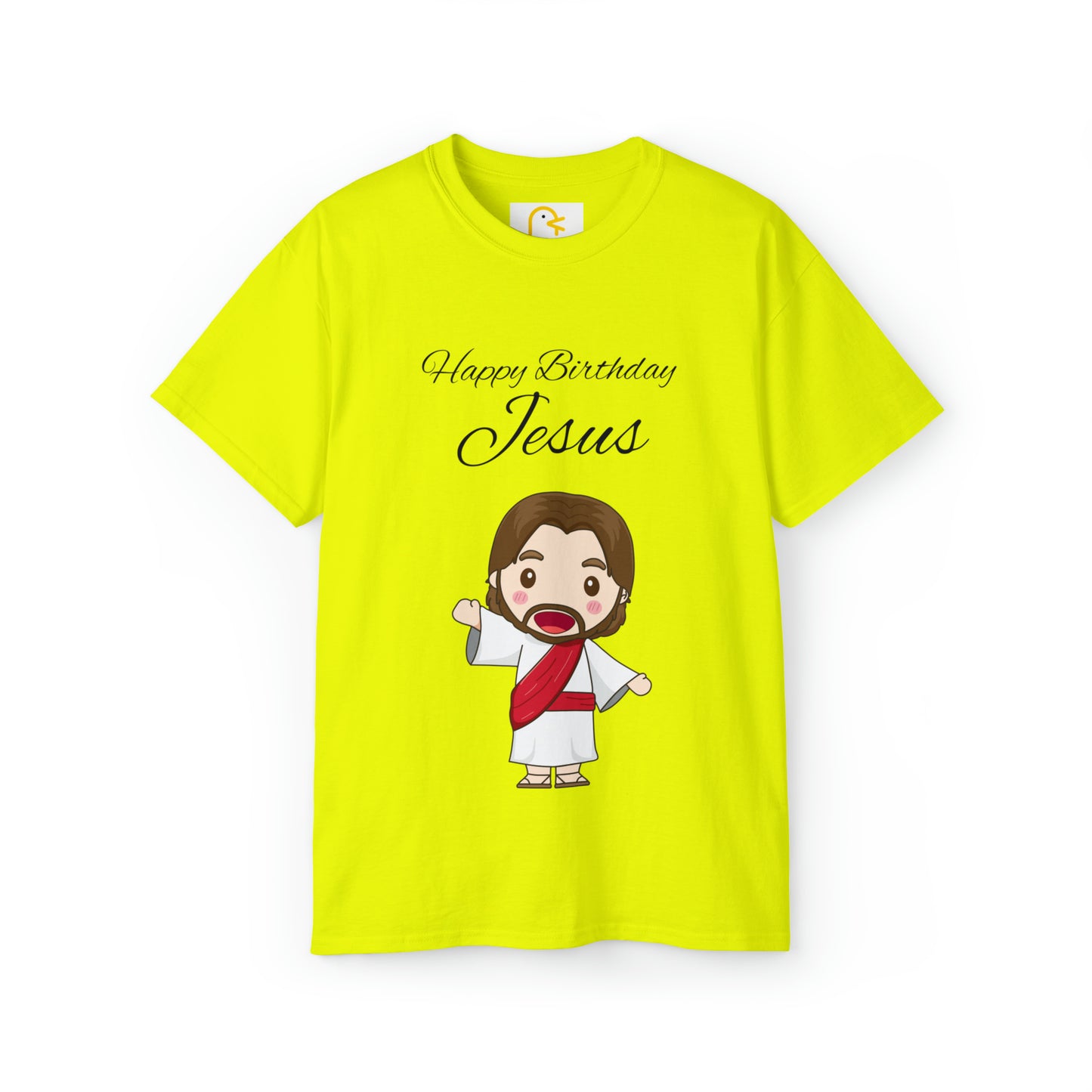 Festive Christmas T-shirt: Happy Birthday Jesus