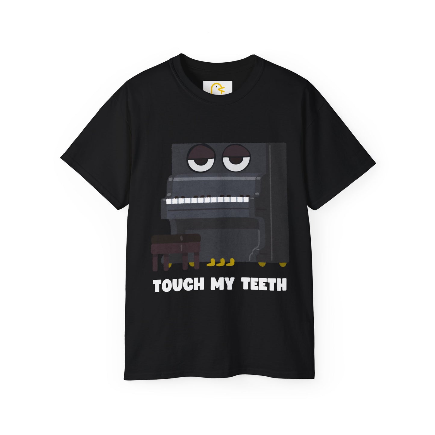 Piano T-shirt: Touch My Teeth