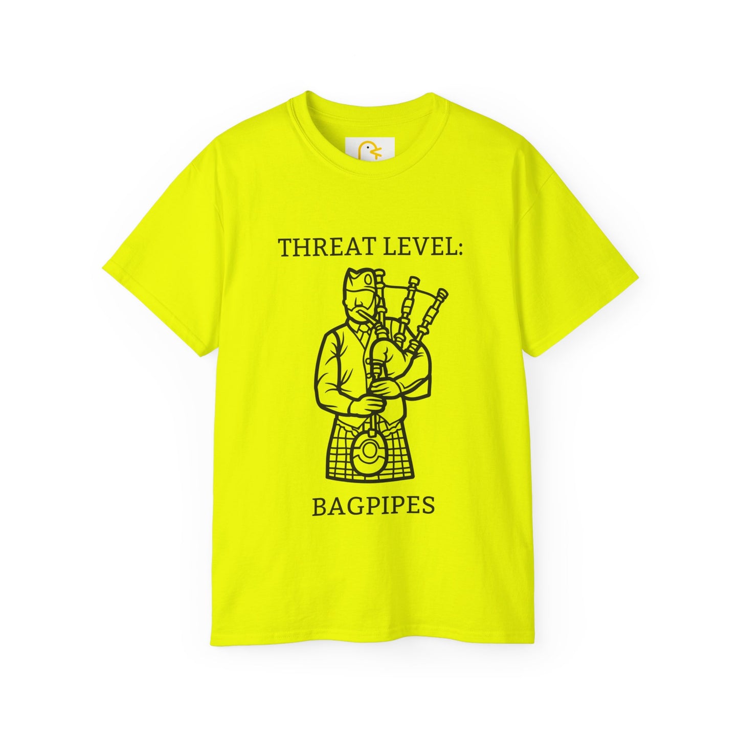 Threat Level: Bagpipes T-shirt