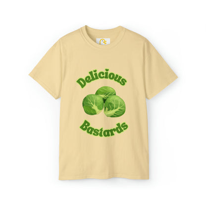 Festive Christmas T-shirt: Sprouts - Delicious Bastards