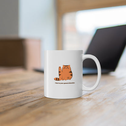 Farty Cat Mug