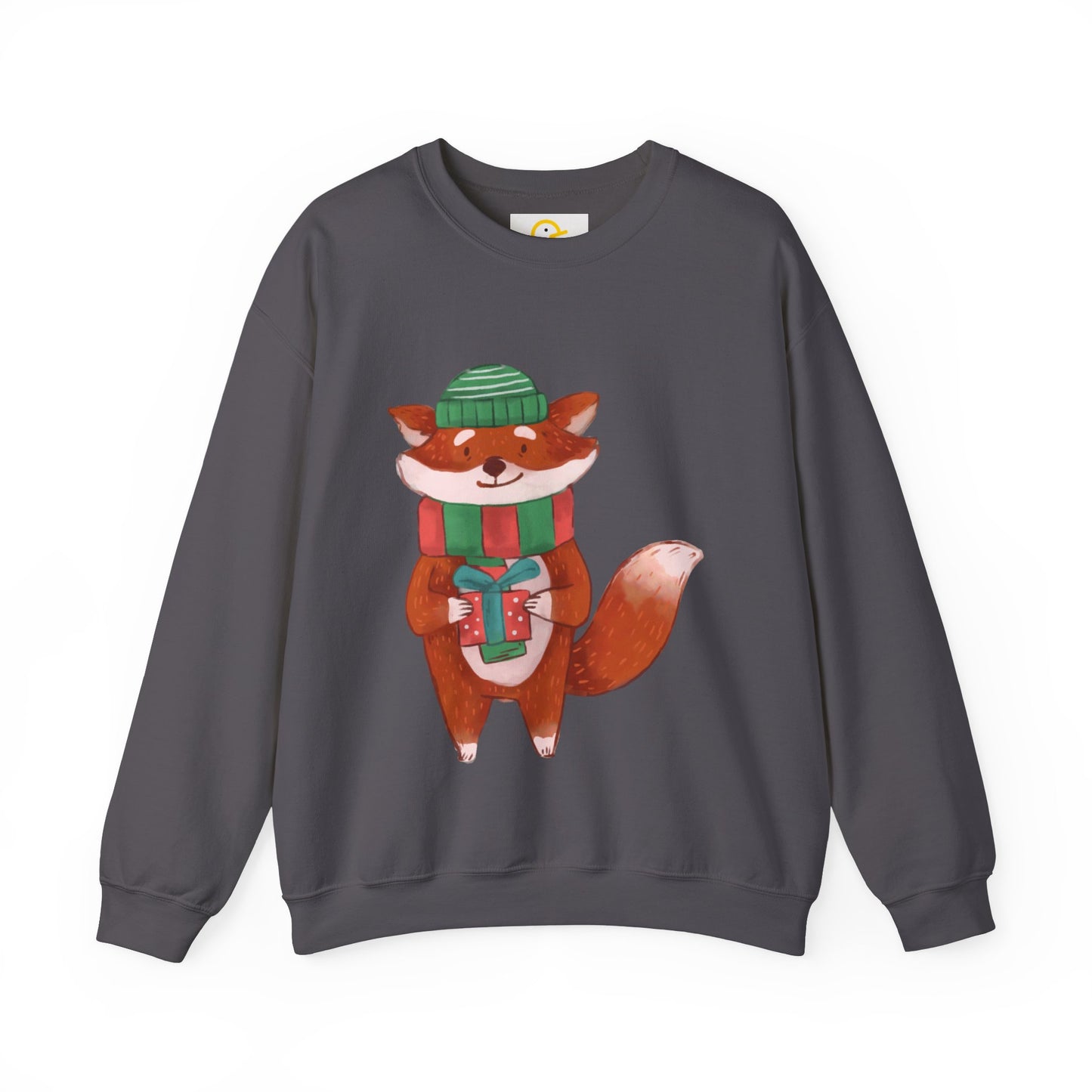 Christmas Critters Sweatshirt: Fox