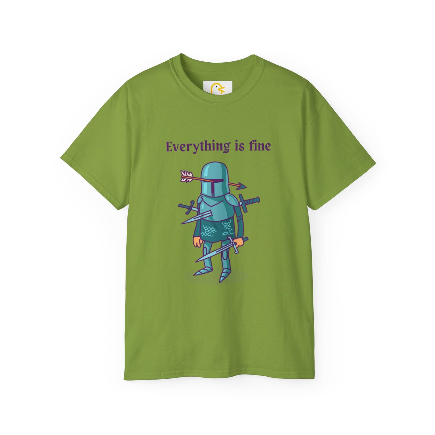 Knight T-shirt: Everything is fine