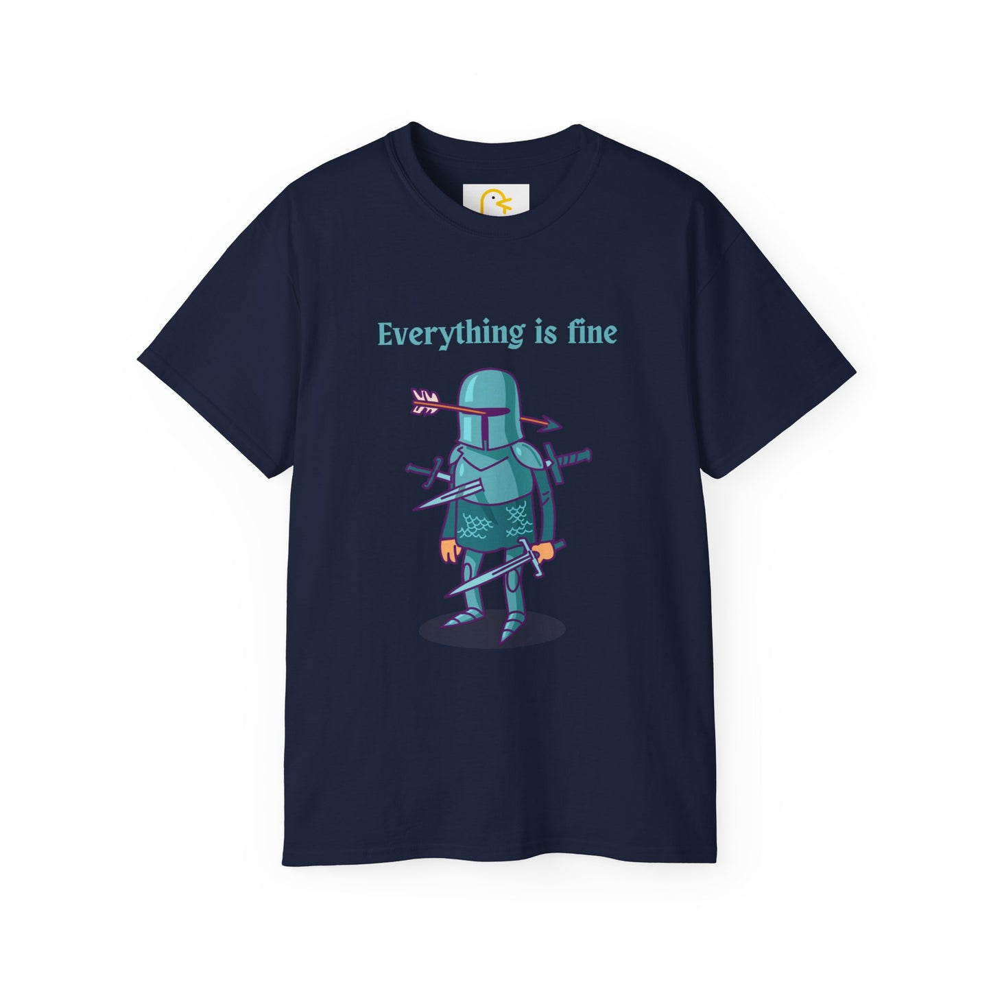 Knight T-shirt: Everything is fine