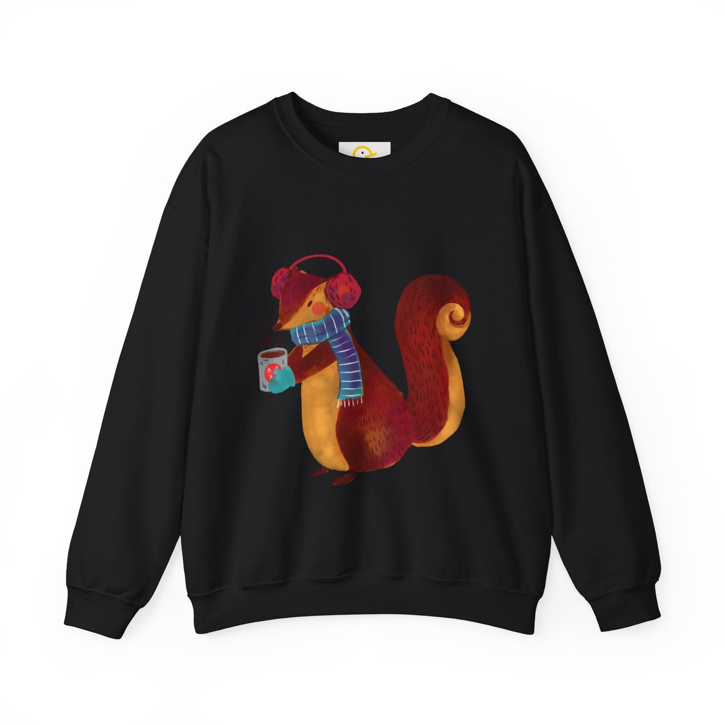 Christmas Critters Sweatshirt: Squirrel