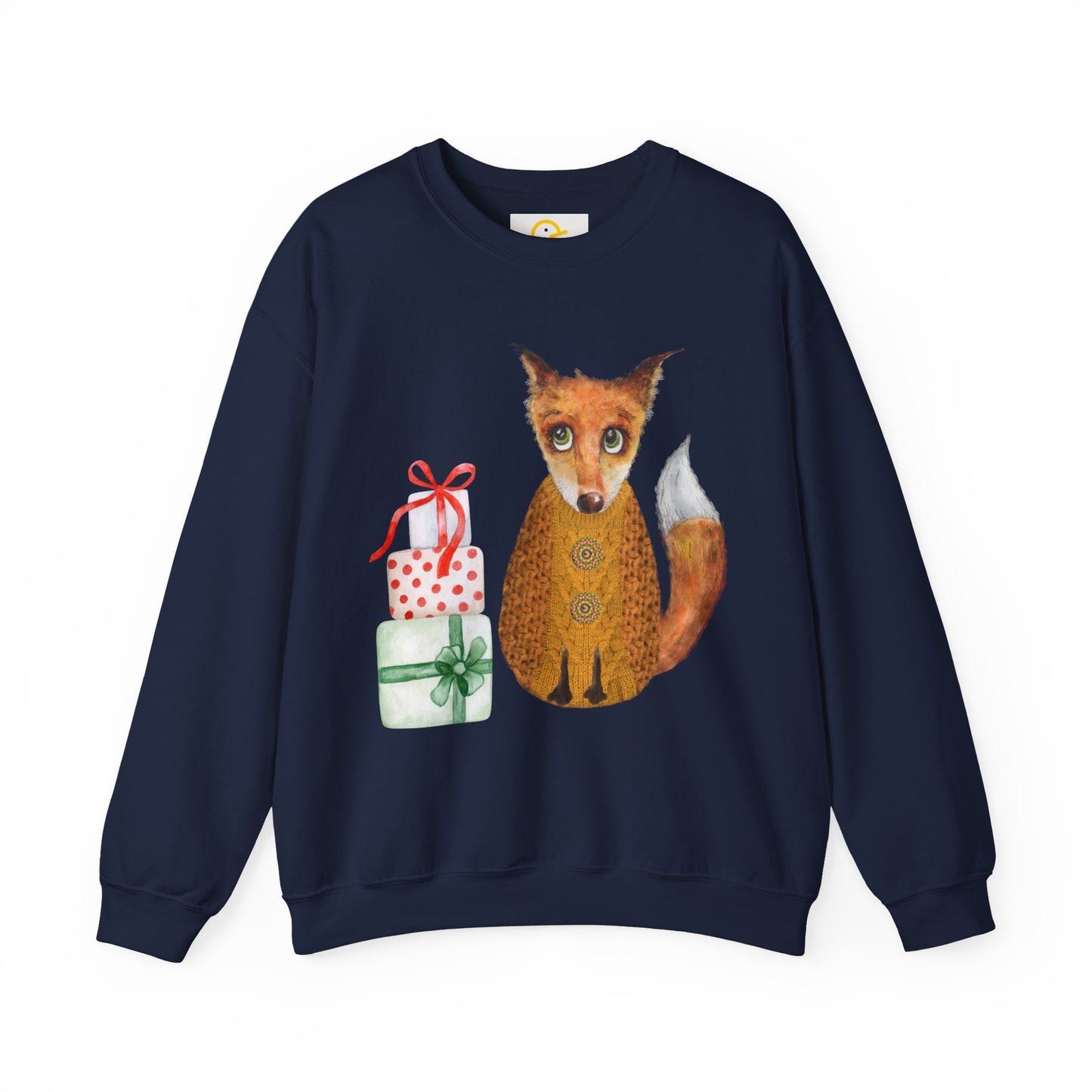 Christmas Sweatshirt: Cosy Fox