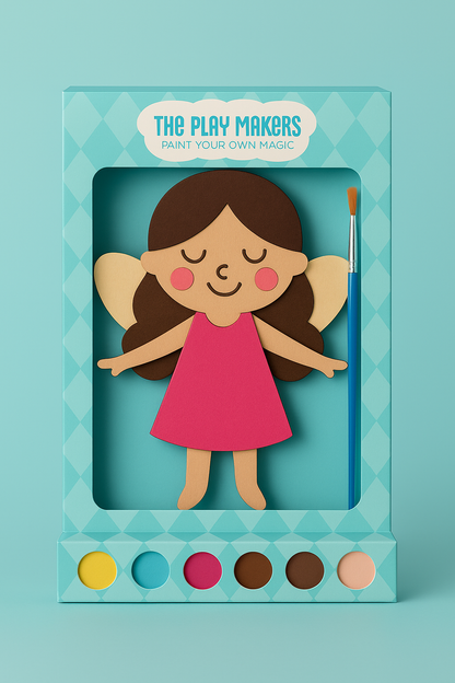 Paint-Your-Own Fairy Kit – 22cm Create any fairy perfect for party favours and stocking fillers