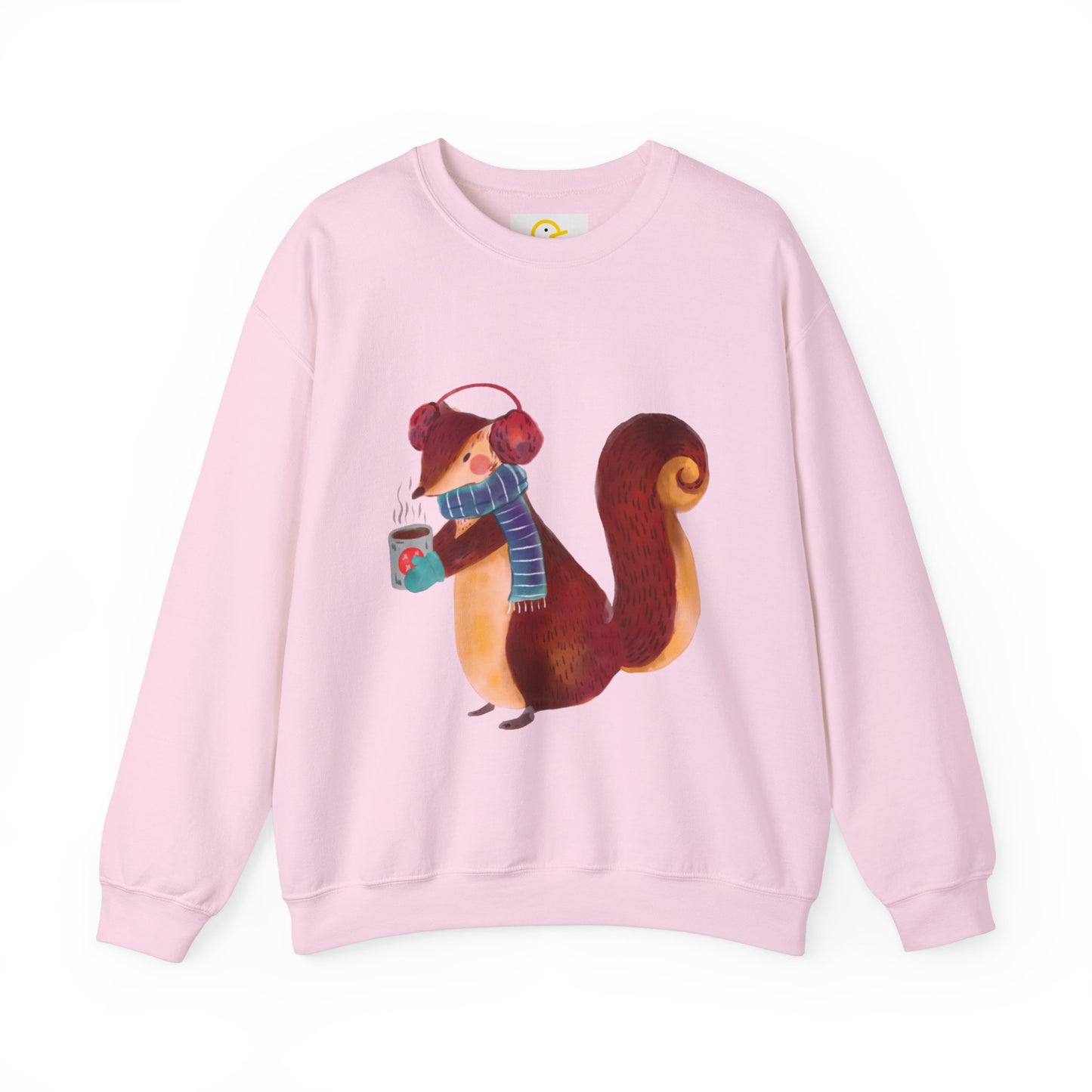 Christmas Critters Sweatshirt: Squirrel