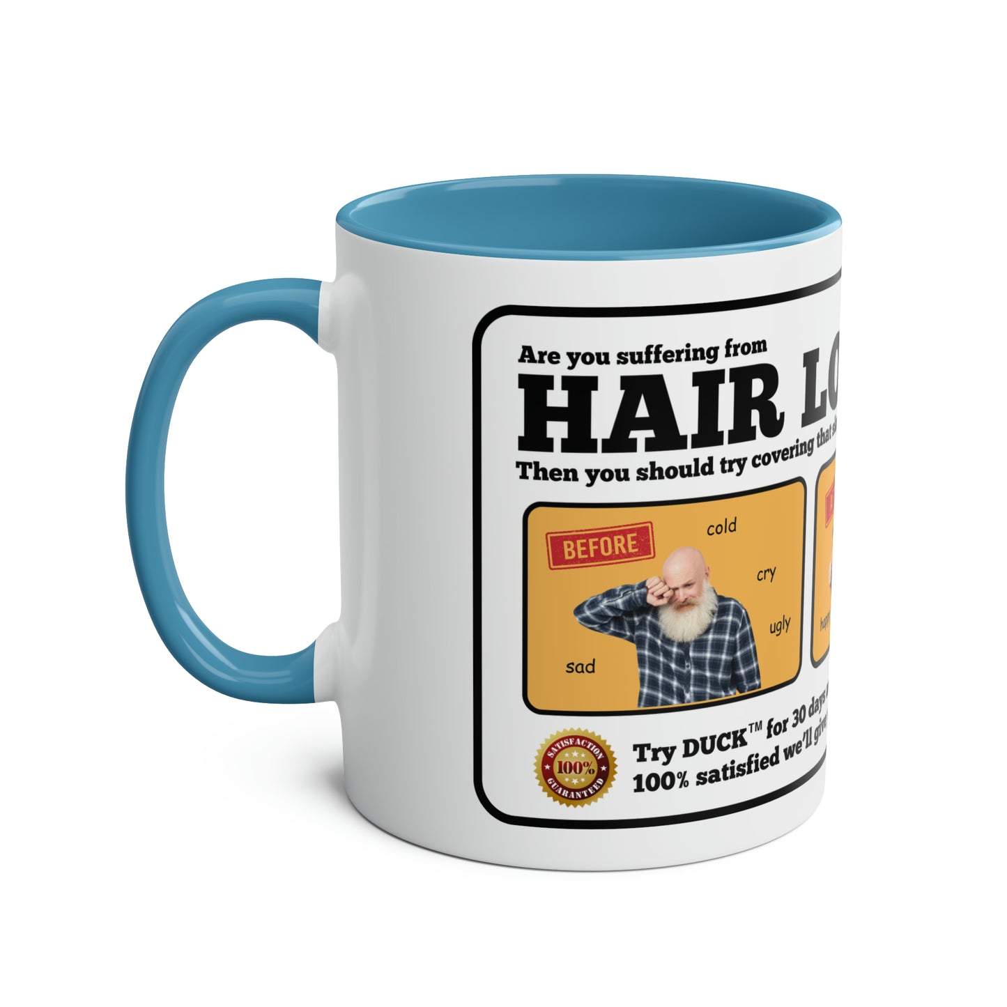 Duck Mug: Are you suffering from hair loss?