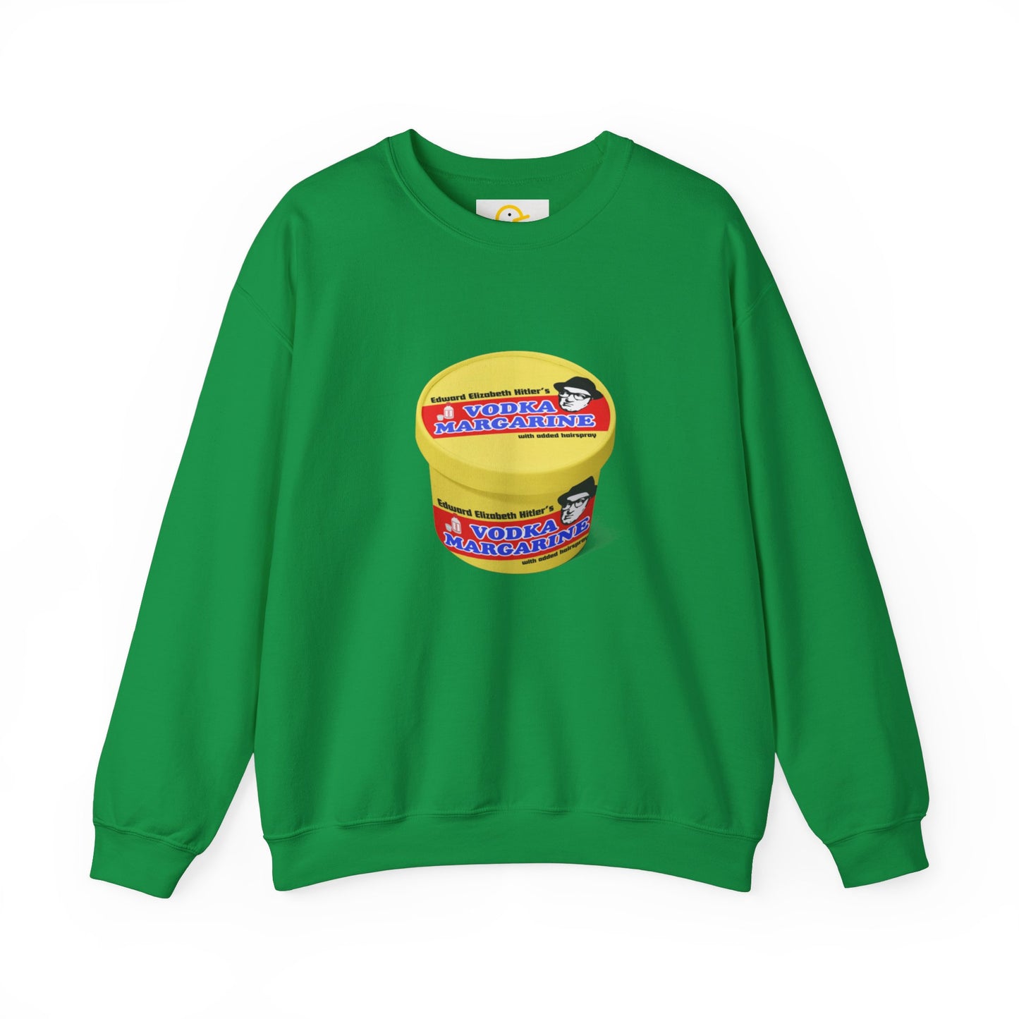 Christmas Sweatshirt: Eddie Elizabeth Hitler's Vodka Margarine