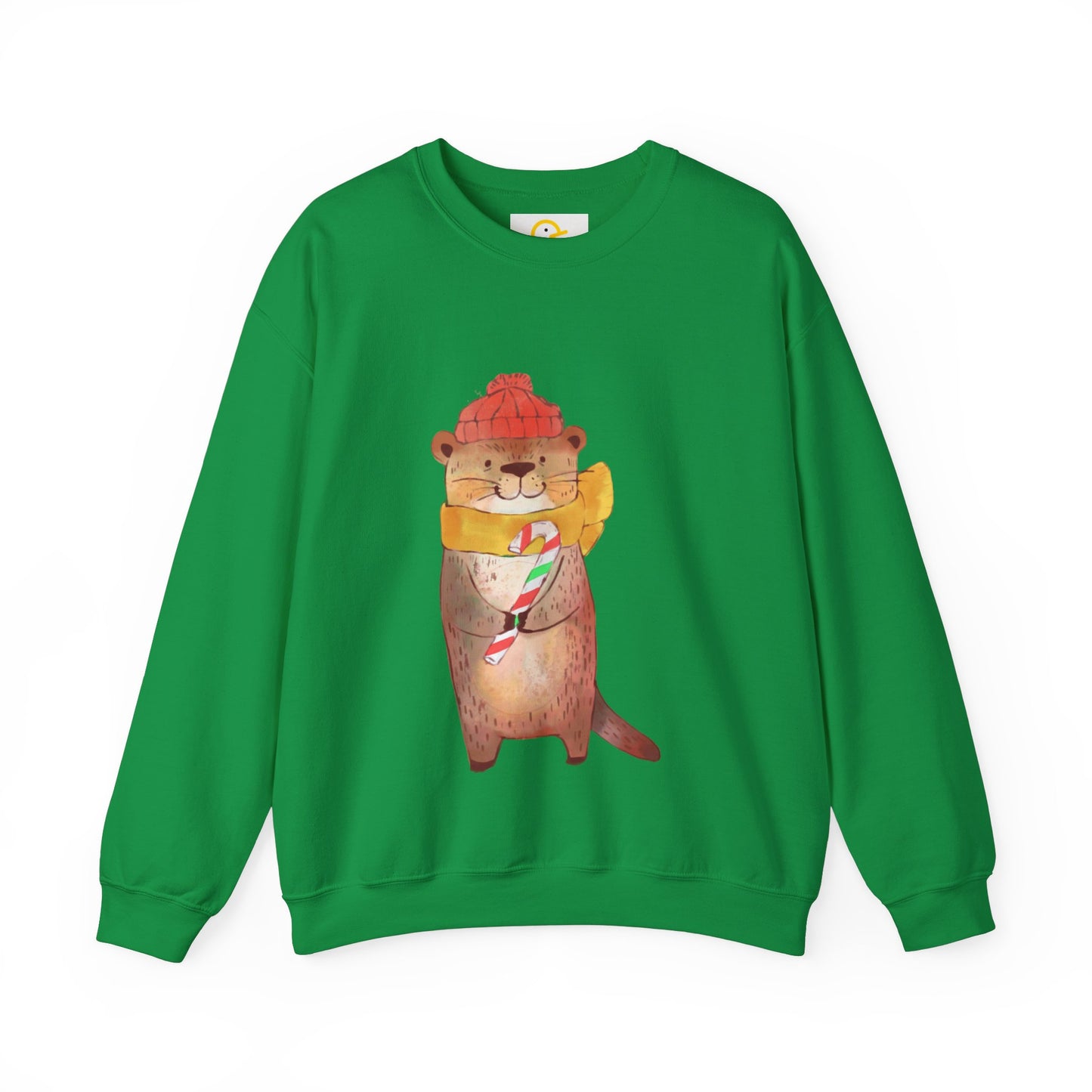 Christmas Critters Sweatshirt: Otter