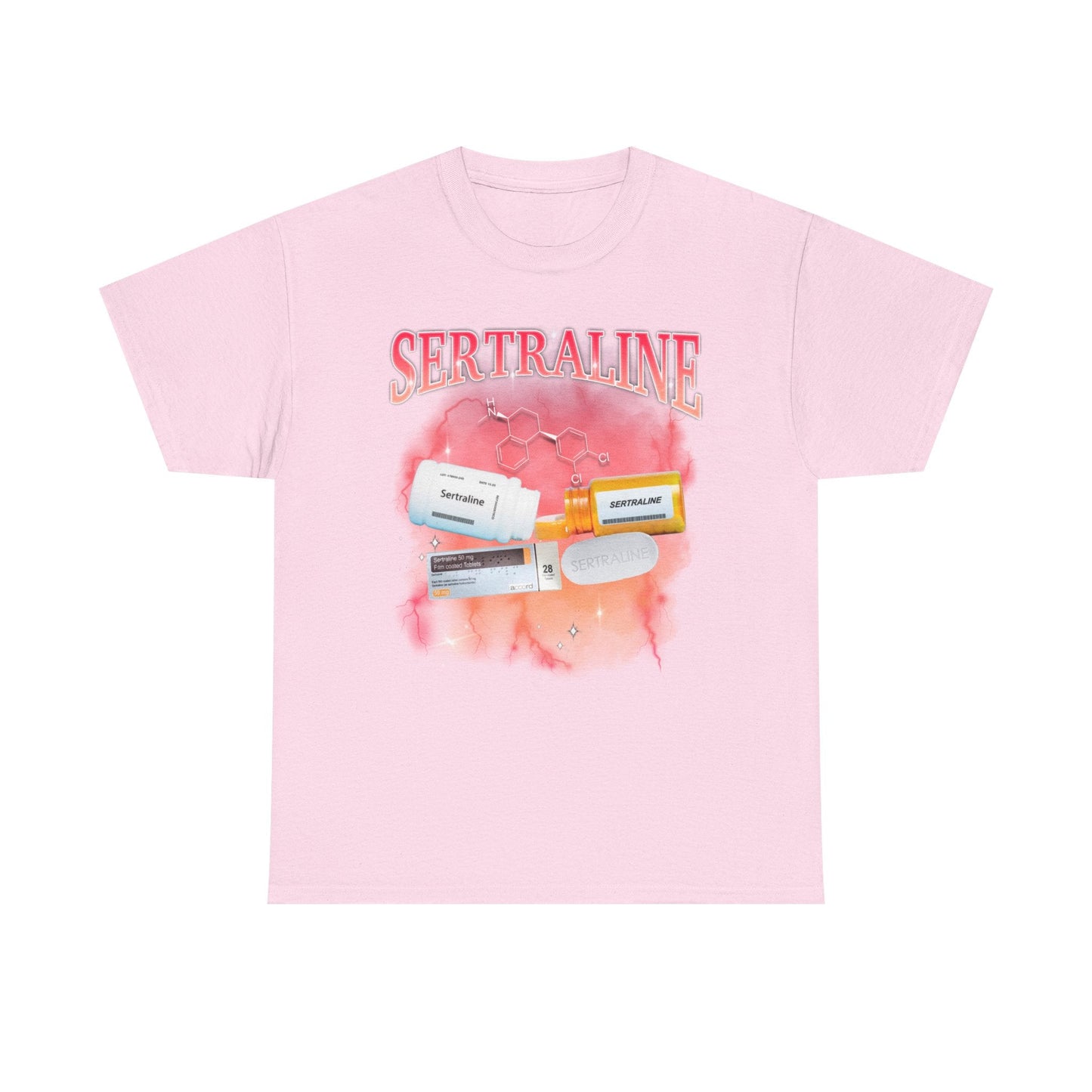 Sertraline Bootleg Style printed t-shirt