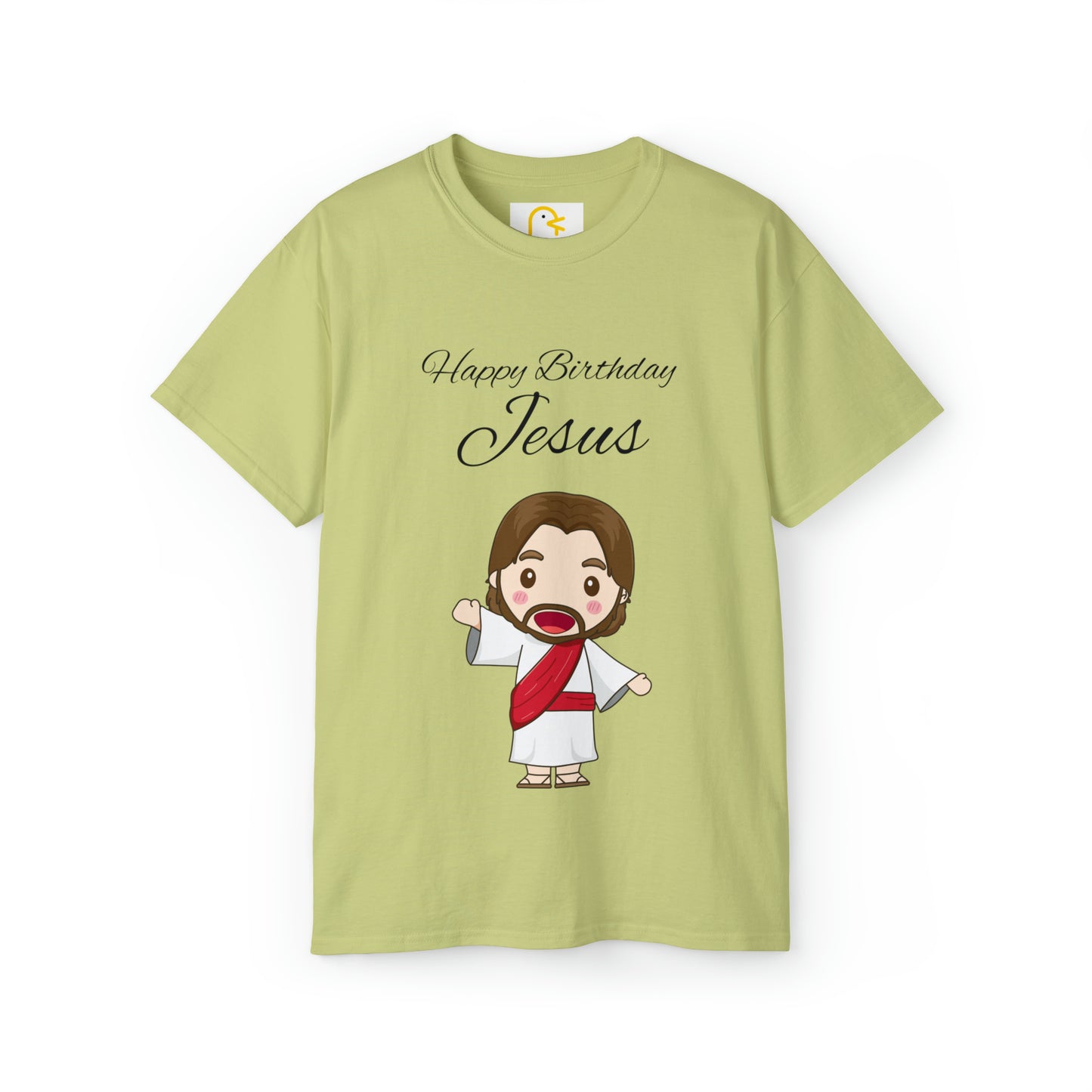 Festive Christmas T-shirt: Happy Birthday Jesus