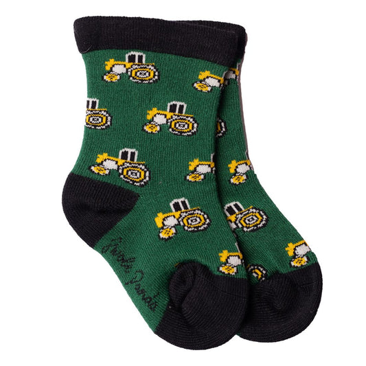 Children's Tractor Bamboo Socks