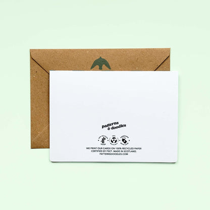 I am here to hold your hand - Emotional Support Card