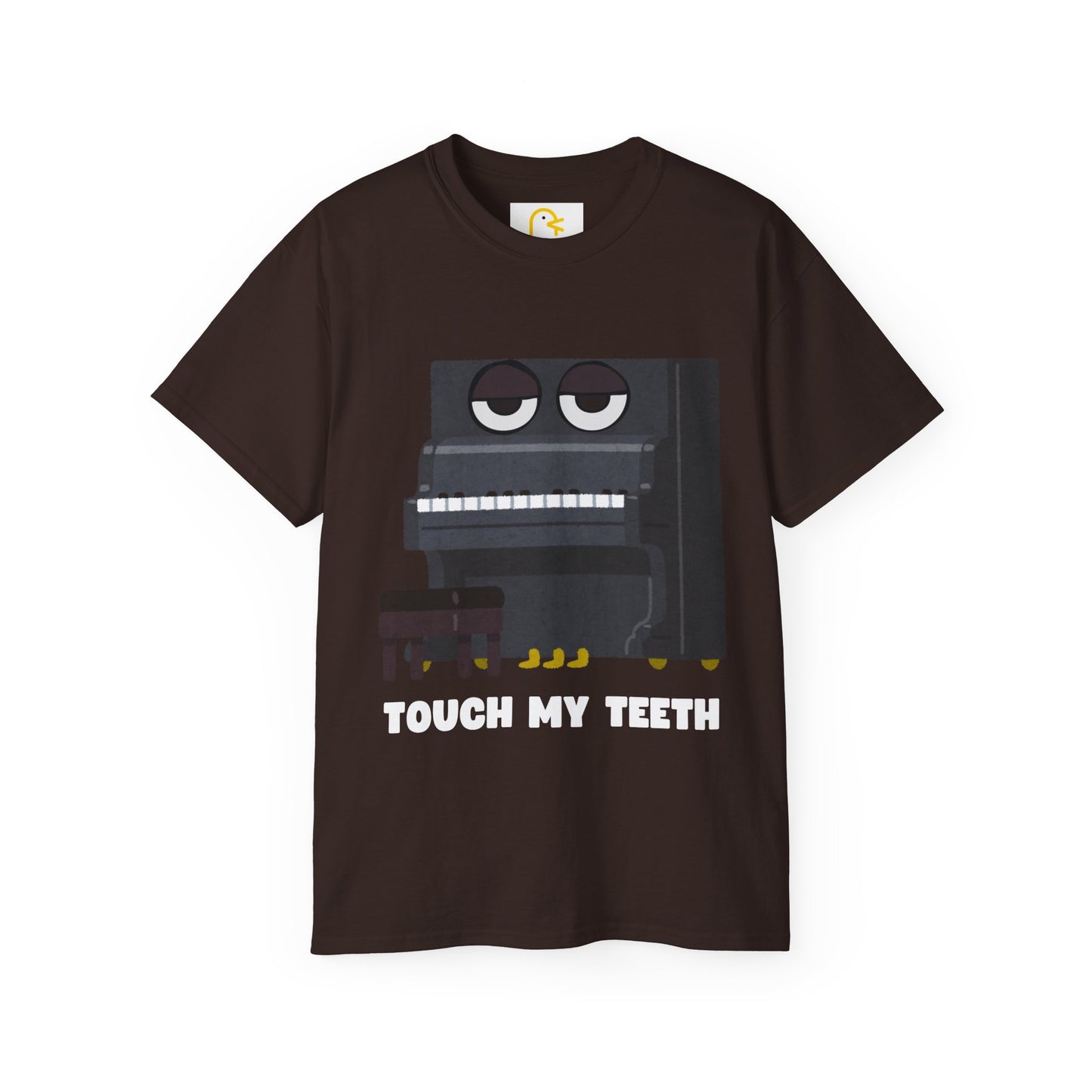 Piano T-shirt: Touch My Teeth