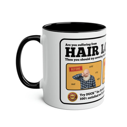 Duck Mug: Are you suffering from hair loss?