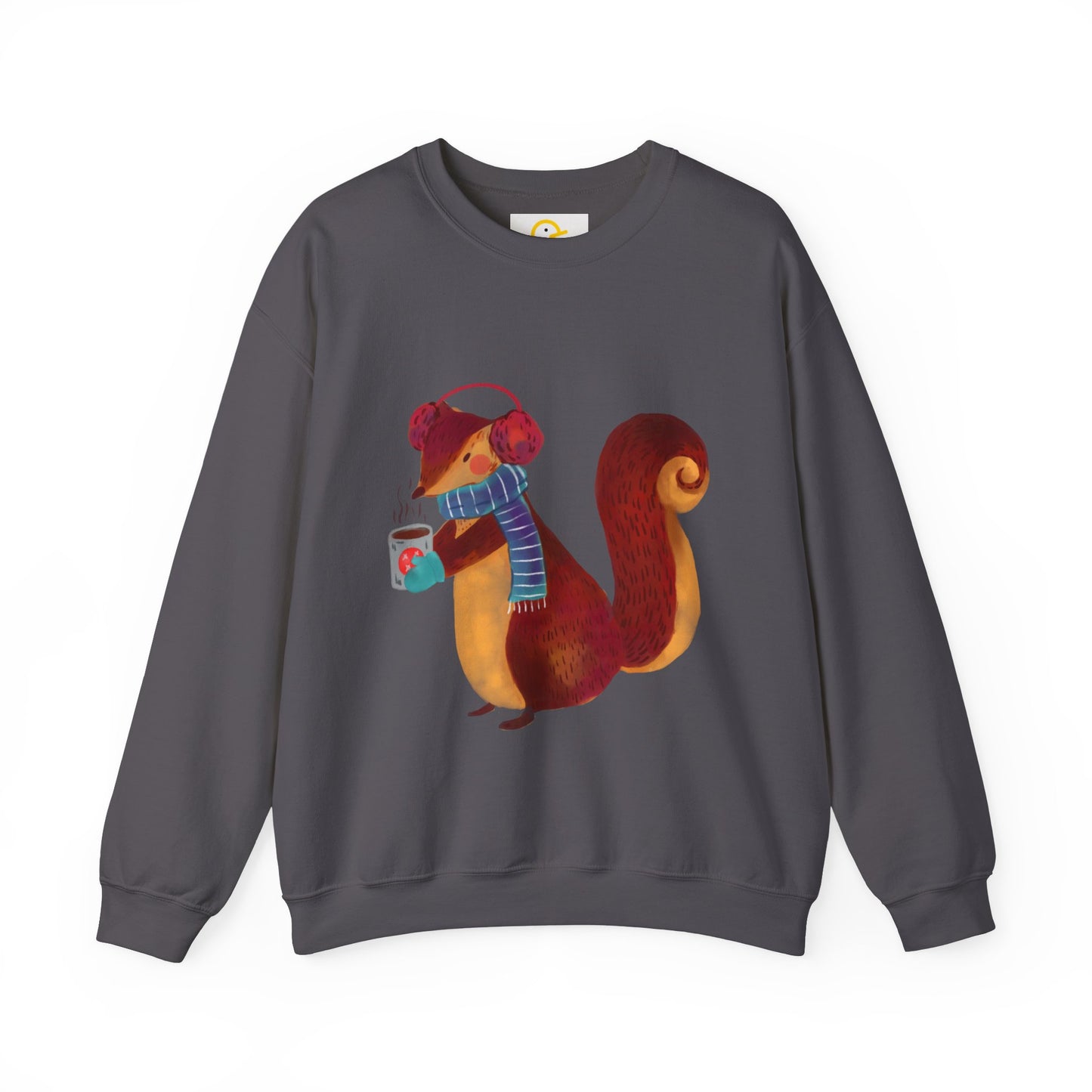 Christmas Critters Sweatshirt: Squirrel