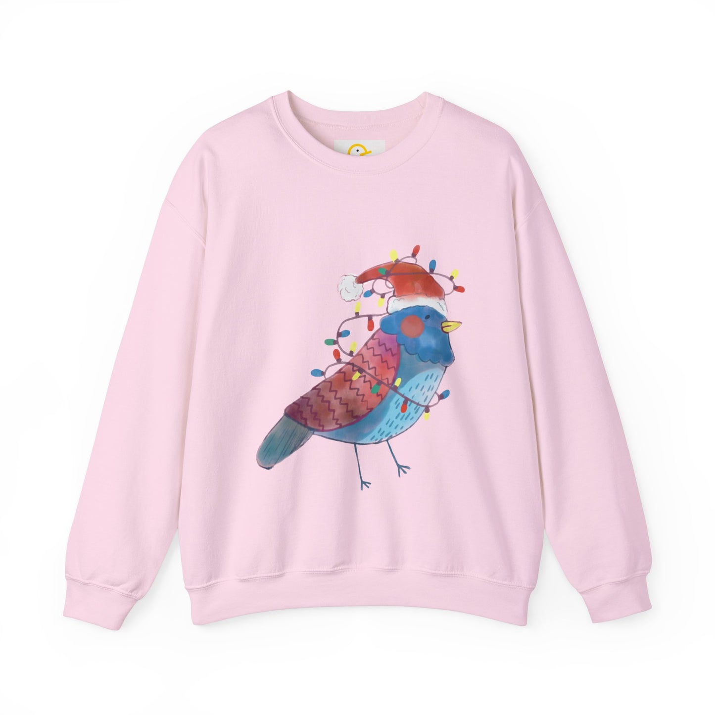 Christmas Critters Sweatshirt: Robin