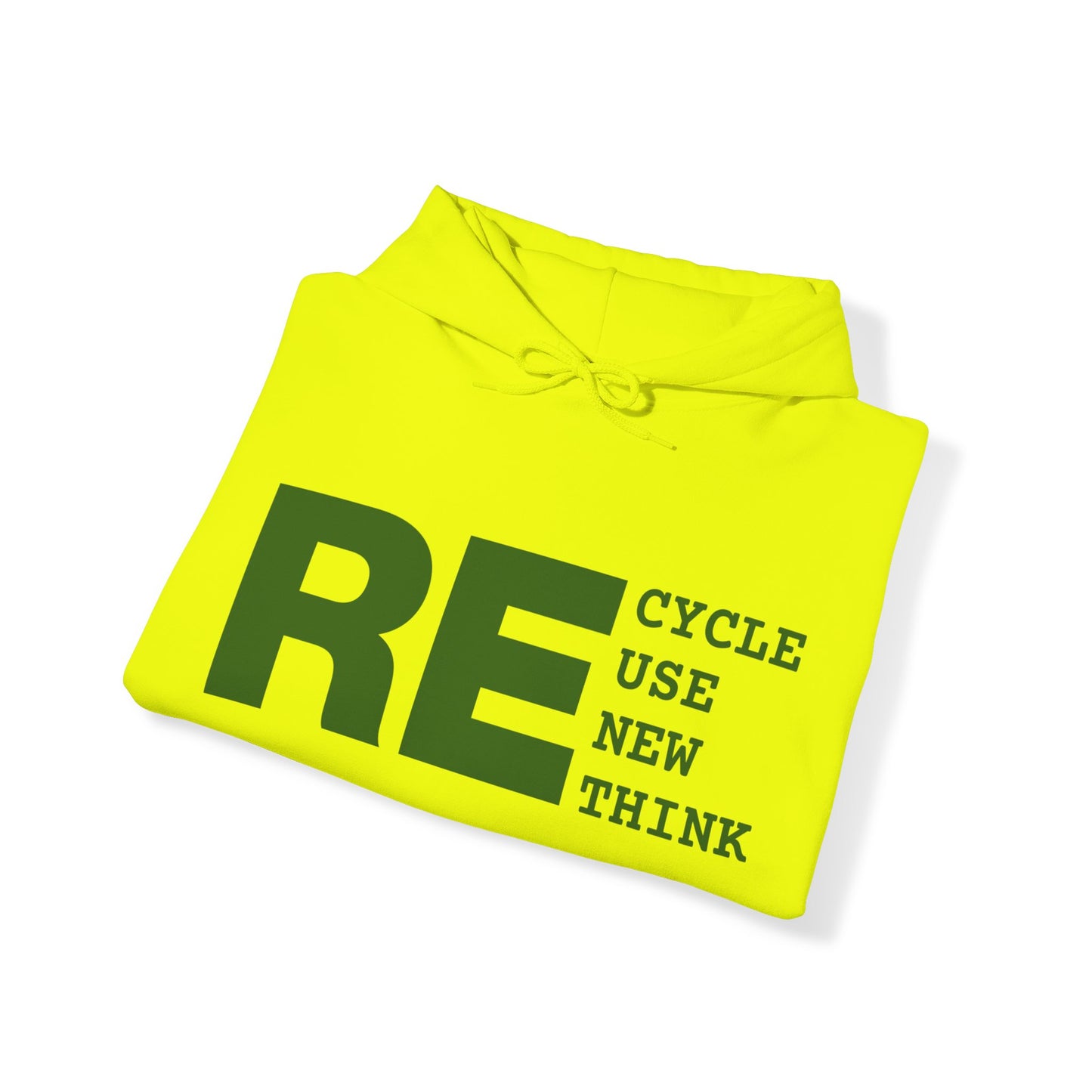 Recycle Reuse Renew Rethink Hoodie