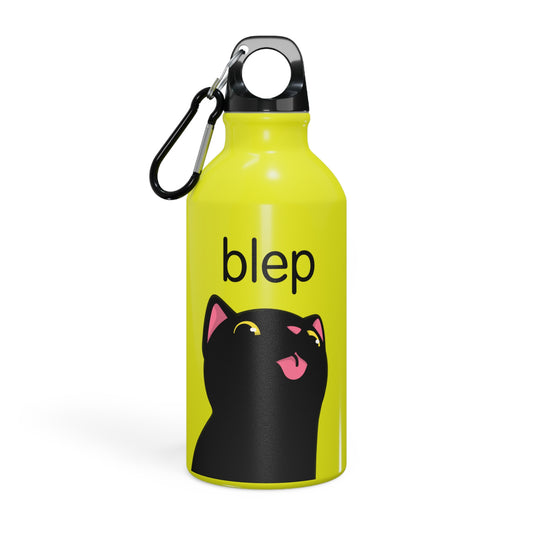 Cat Water Bottle: Blep