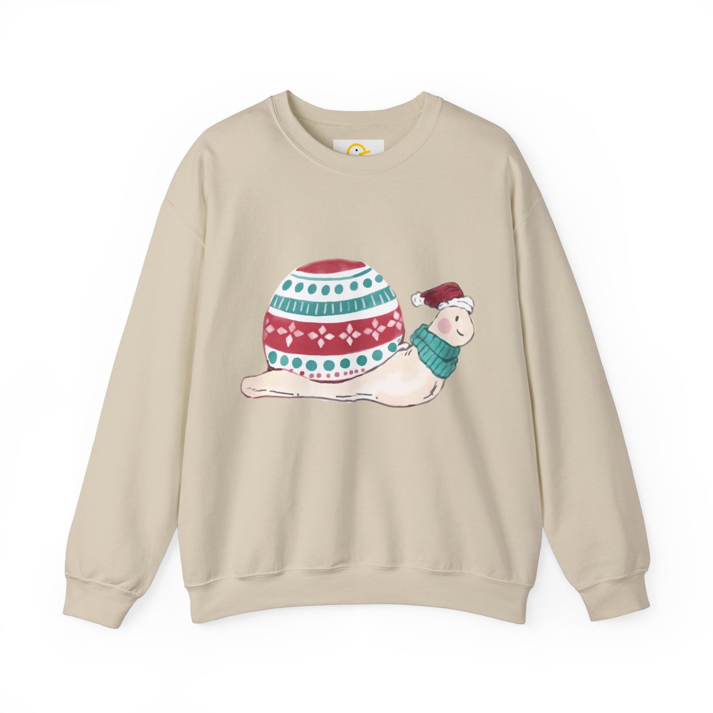 Christmas Critters Sweatshirt: Snail