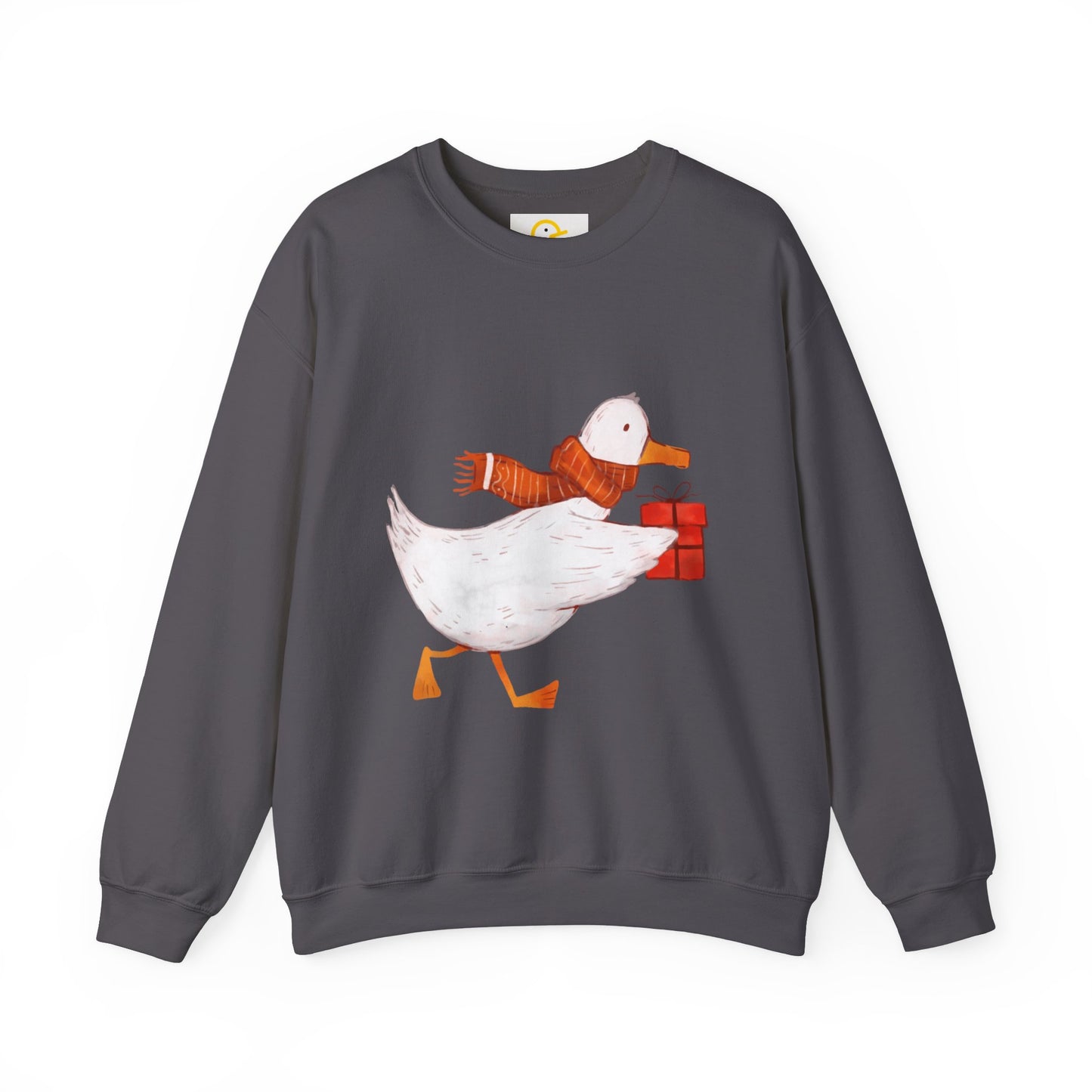 Christmas Critters Sweatshirt: Duck