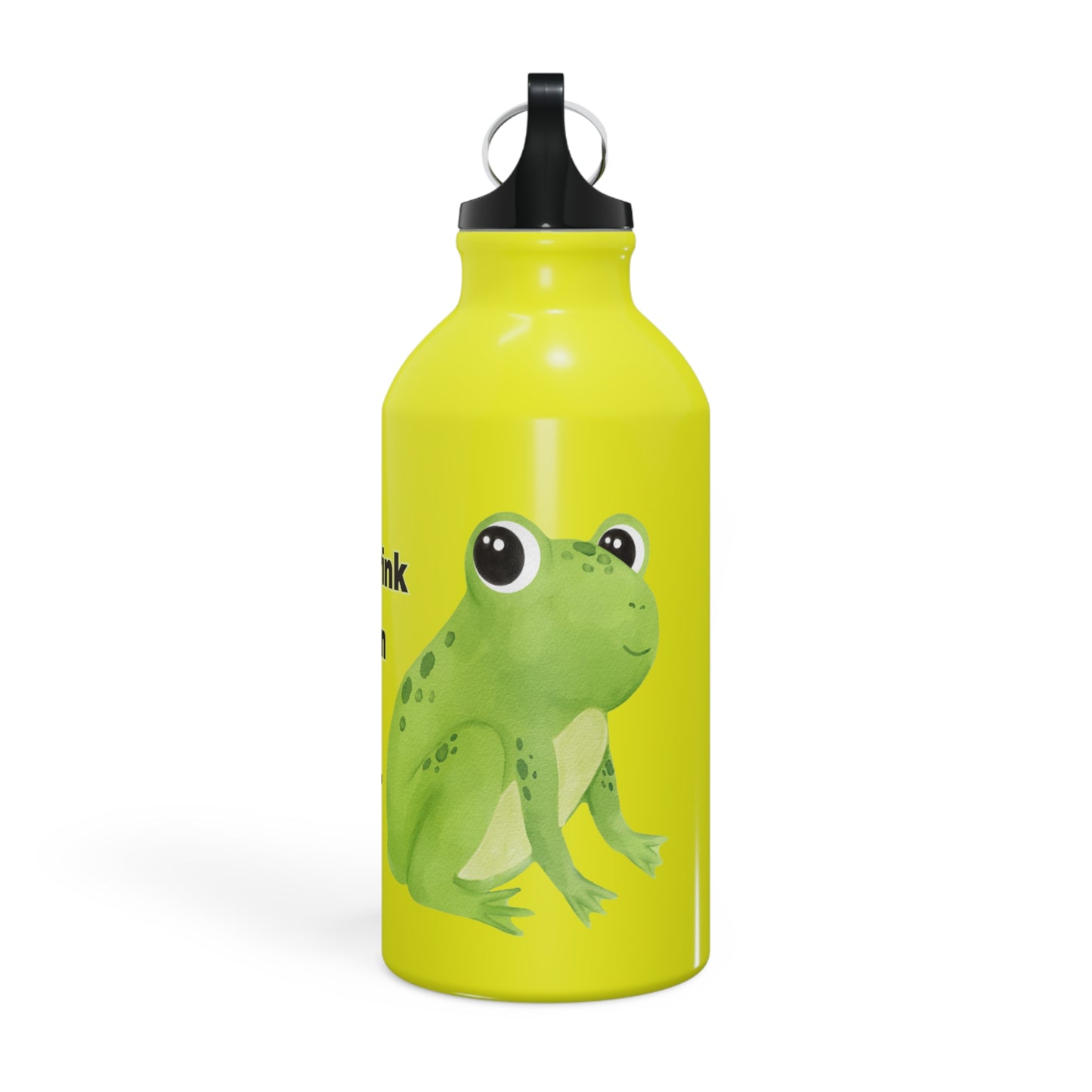 Frog Water Bottle: Remember to drink water so you can stay hydrated while you suffer