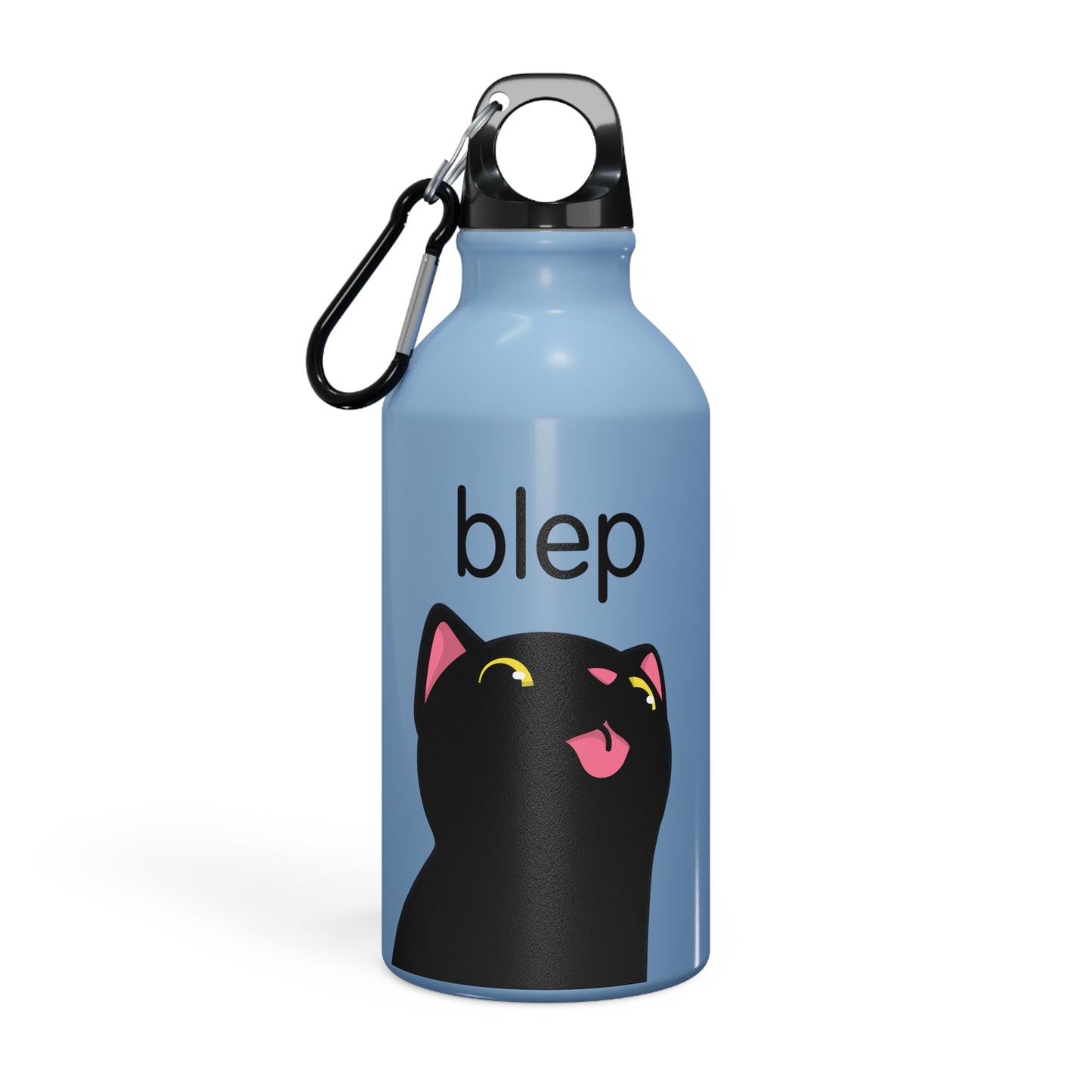 Cat Water Bottle: Blep