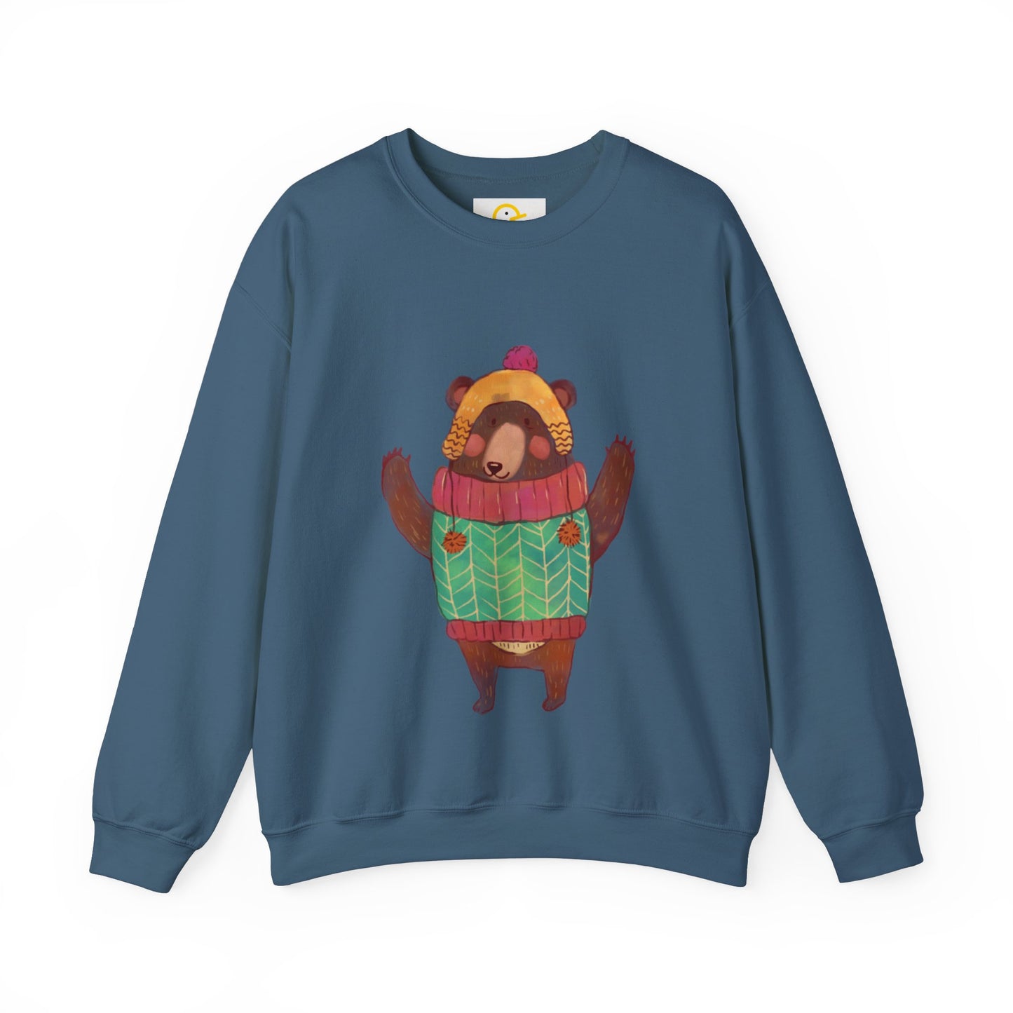 Christmas Critters Sweatshirt: Bear