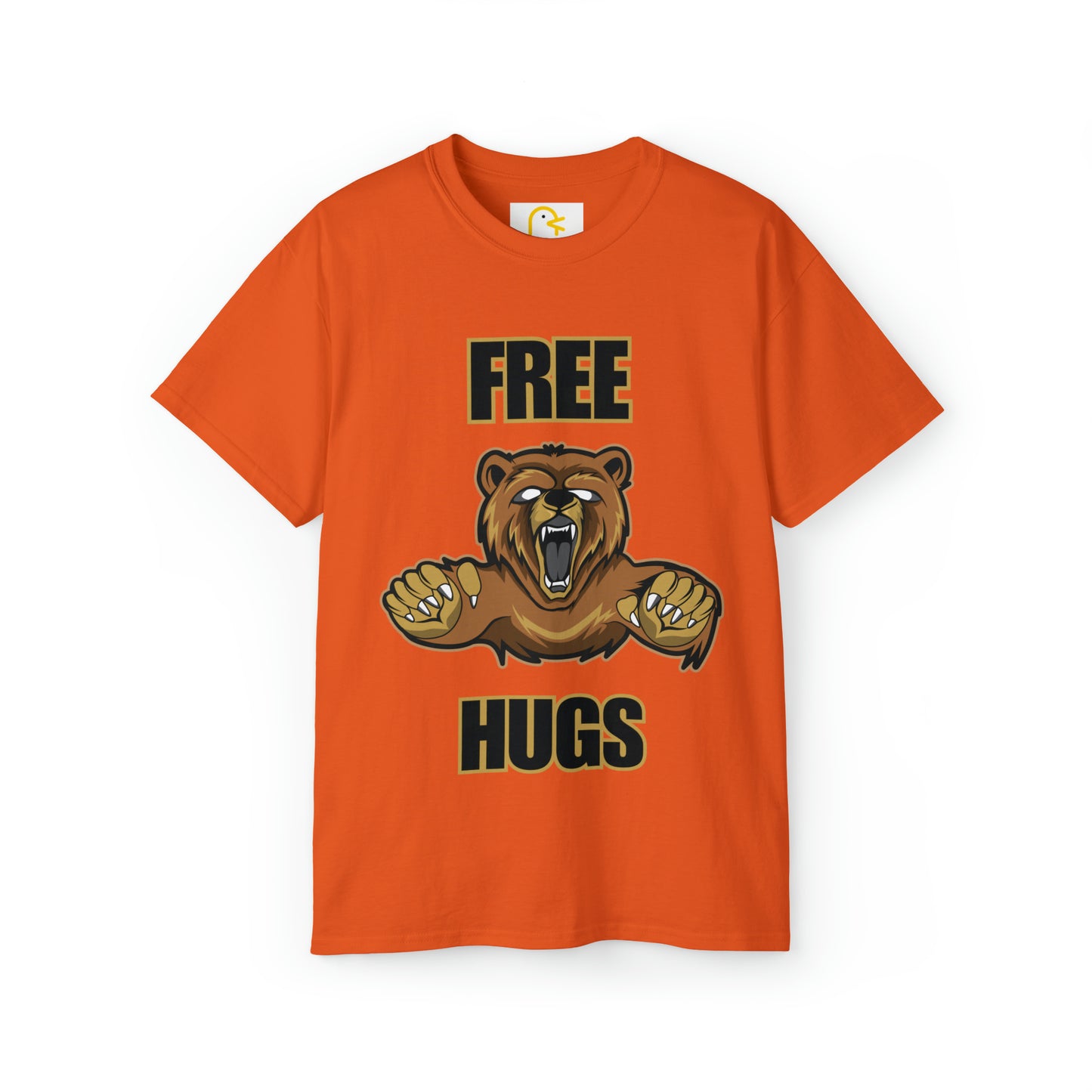 Friendly Bear T-shirt: Free Hugs