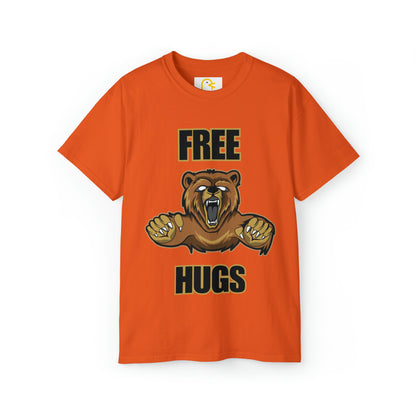 Friendly Bear T-shirt: Free Hugs