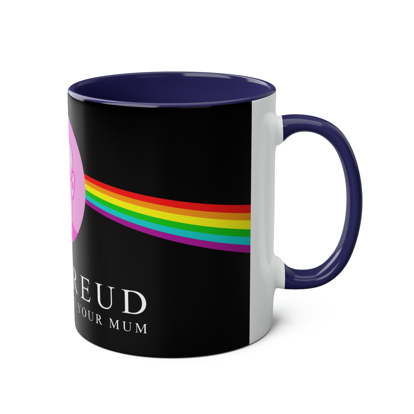 Pink Freud Mug: The Dark Side of Your Mum