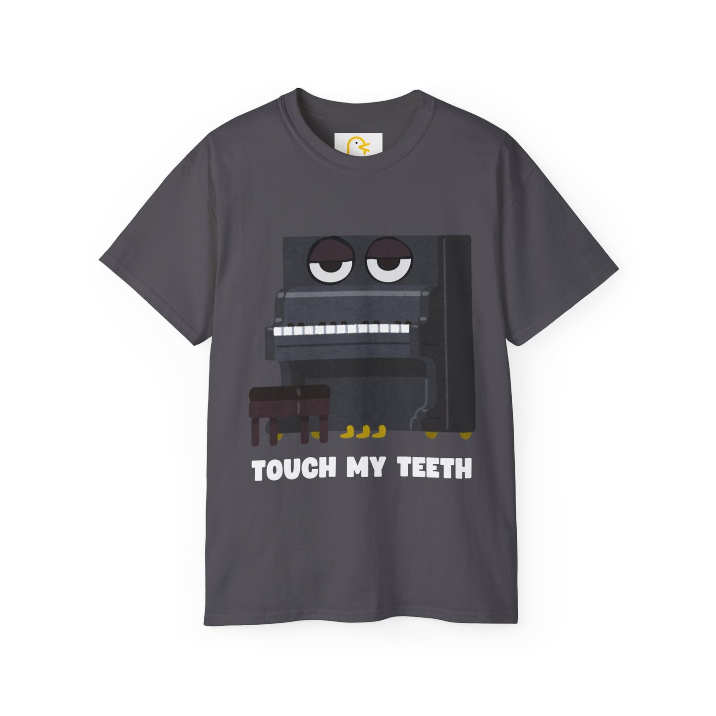 Piano T-shirt: Touch My Teeth