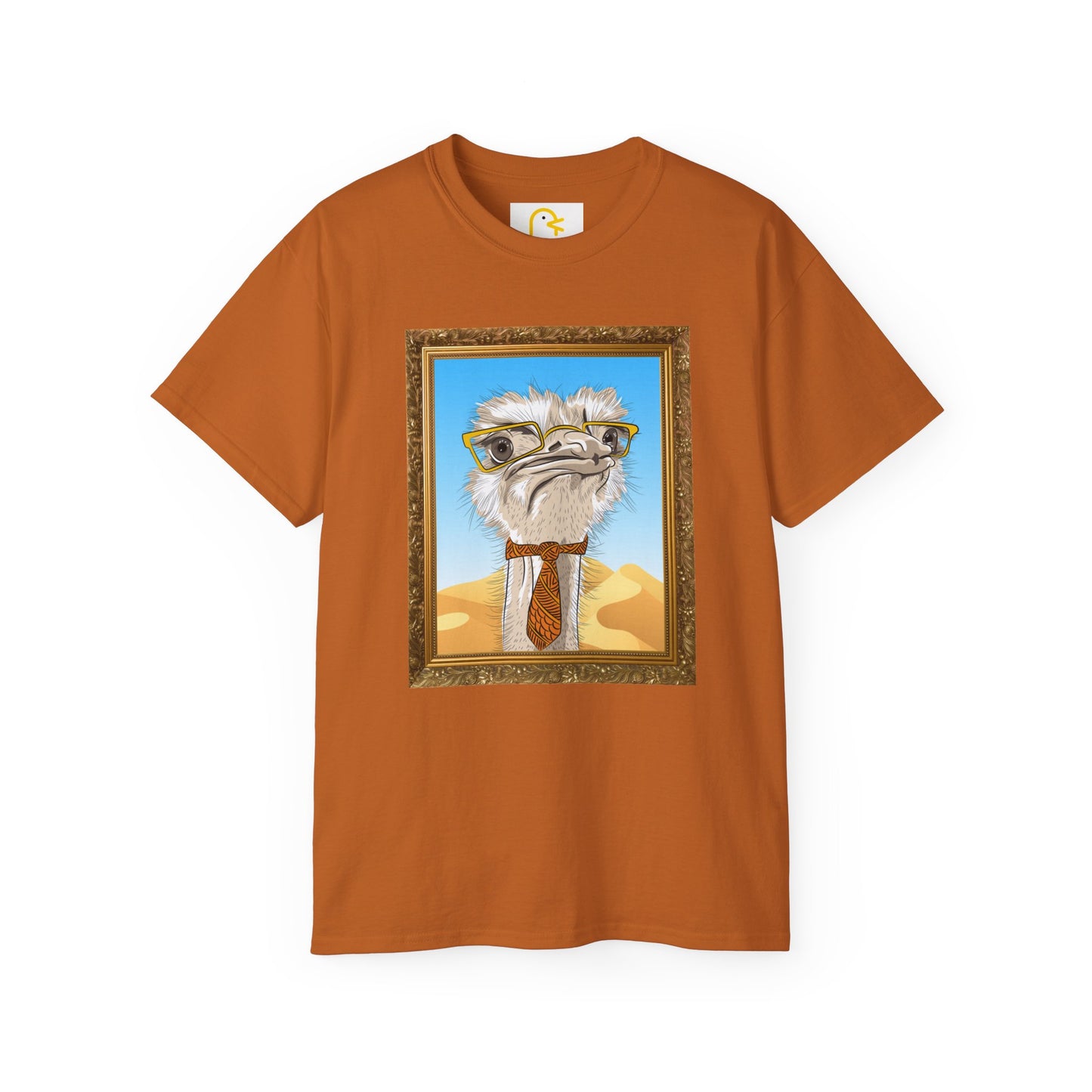 Ostrich Portrait T-shirt