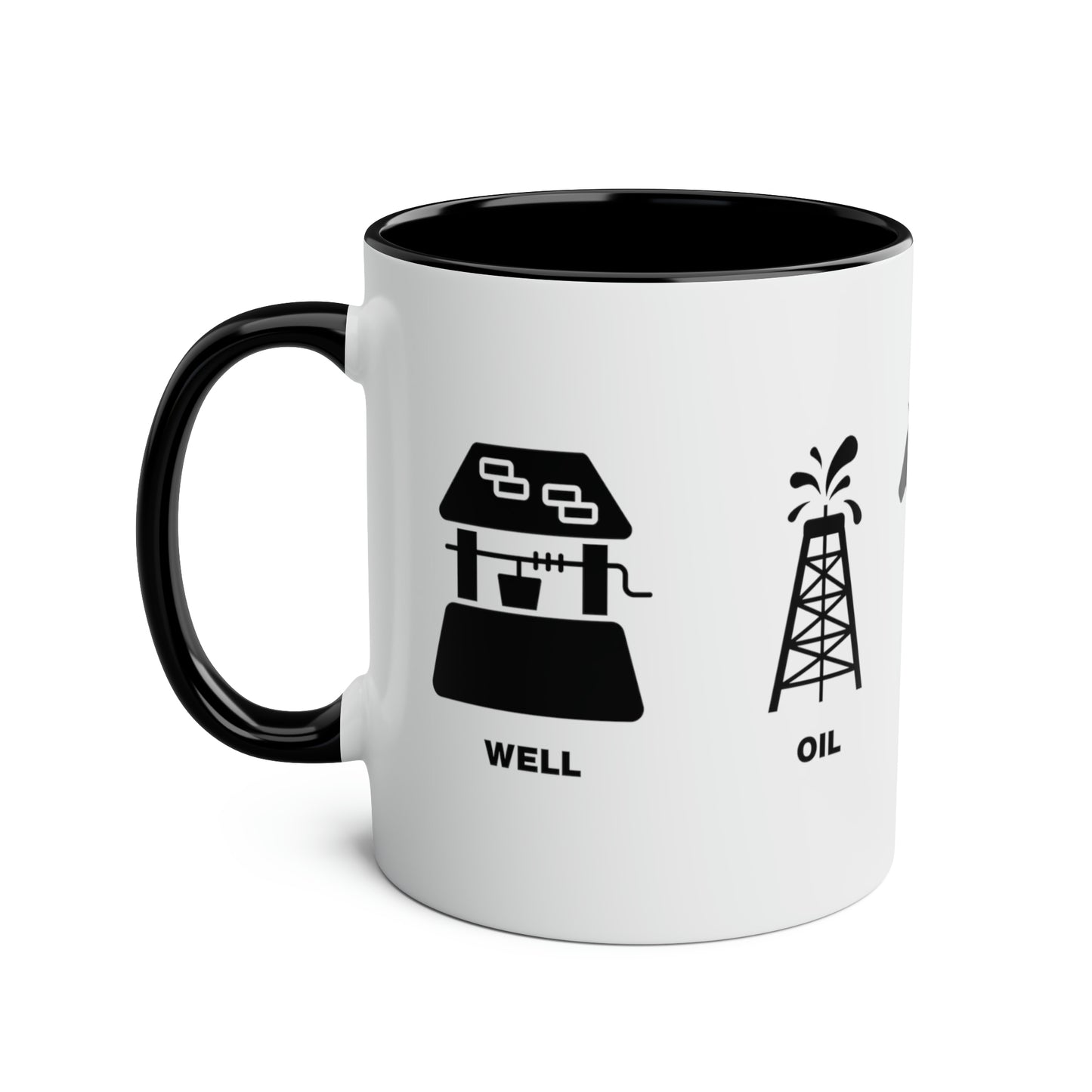 Well oil beef hooked Mug