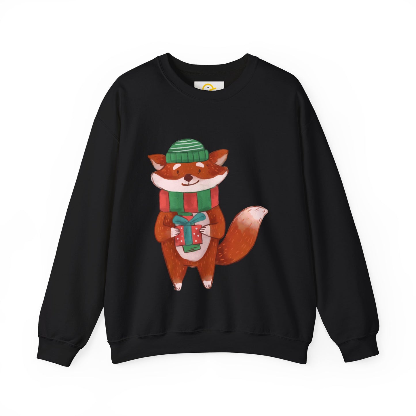 Christmas Critters Sweatshirt: Fox