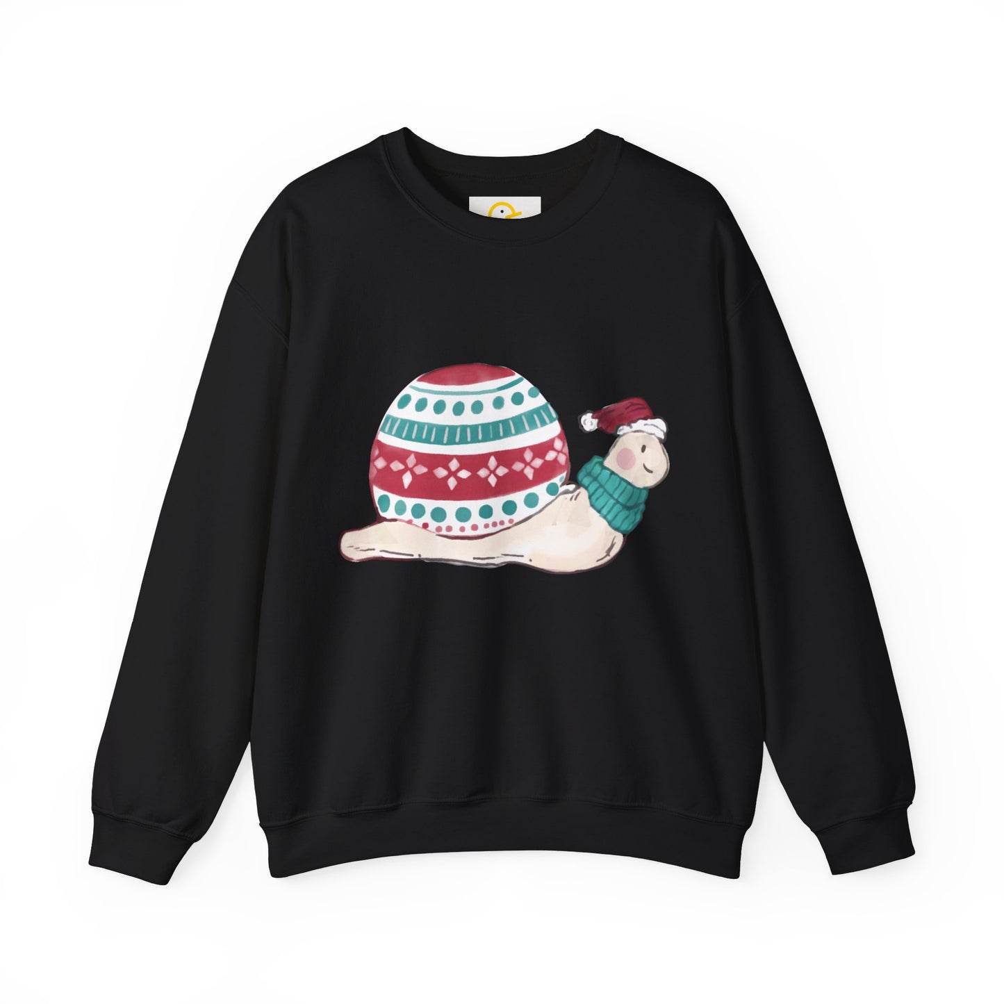 Christmas Critters Sweatshirt: Snail