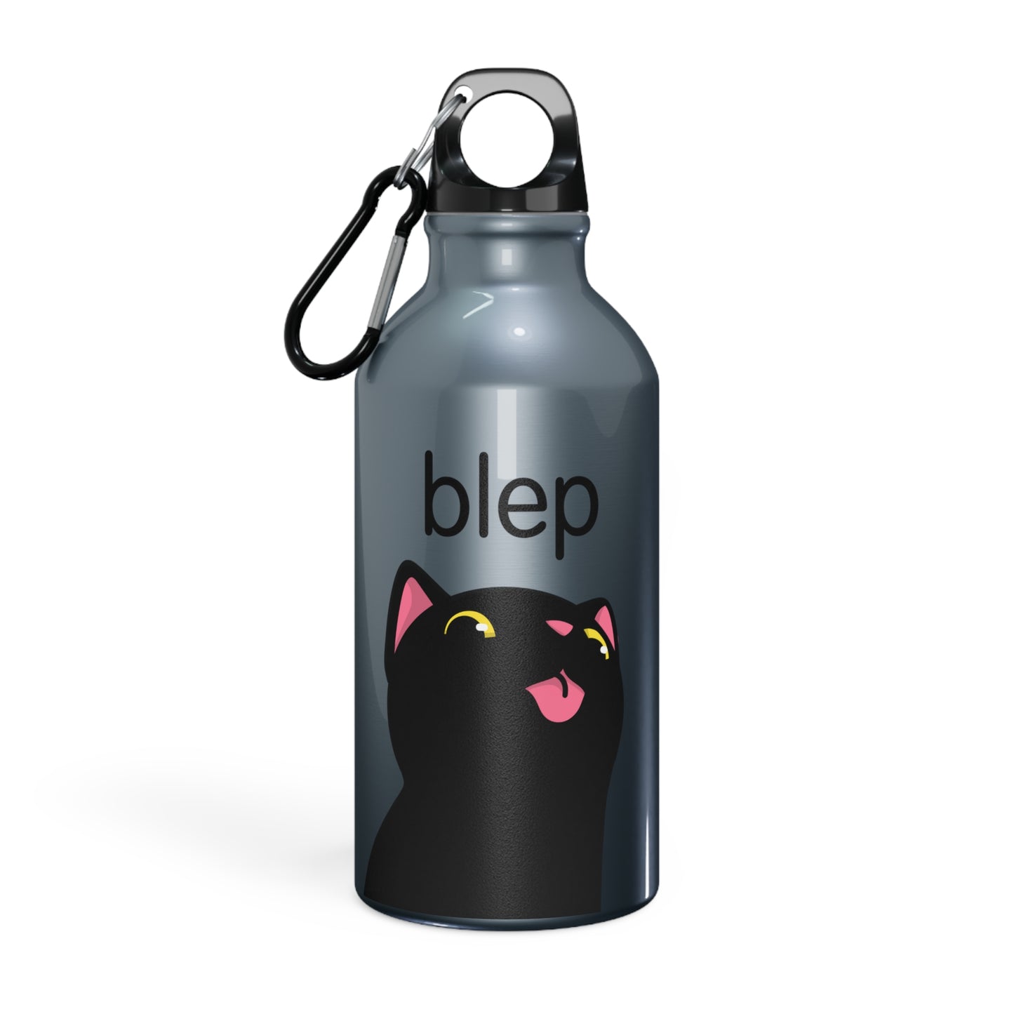 Cat Water Bottle: Blep