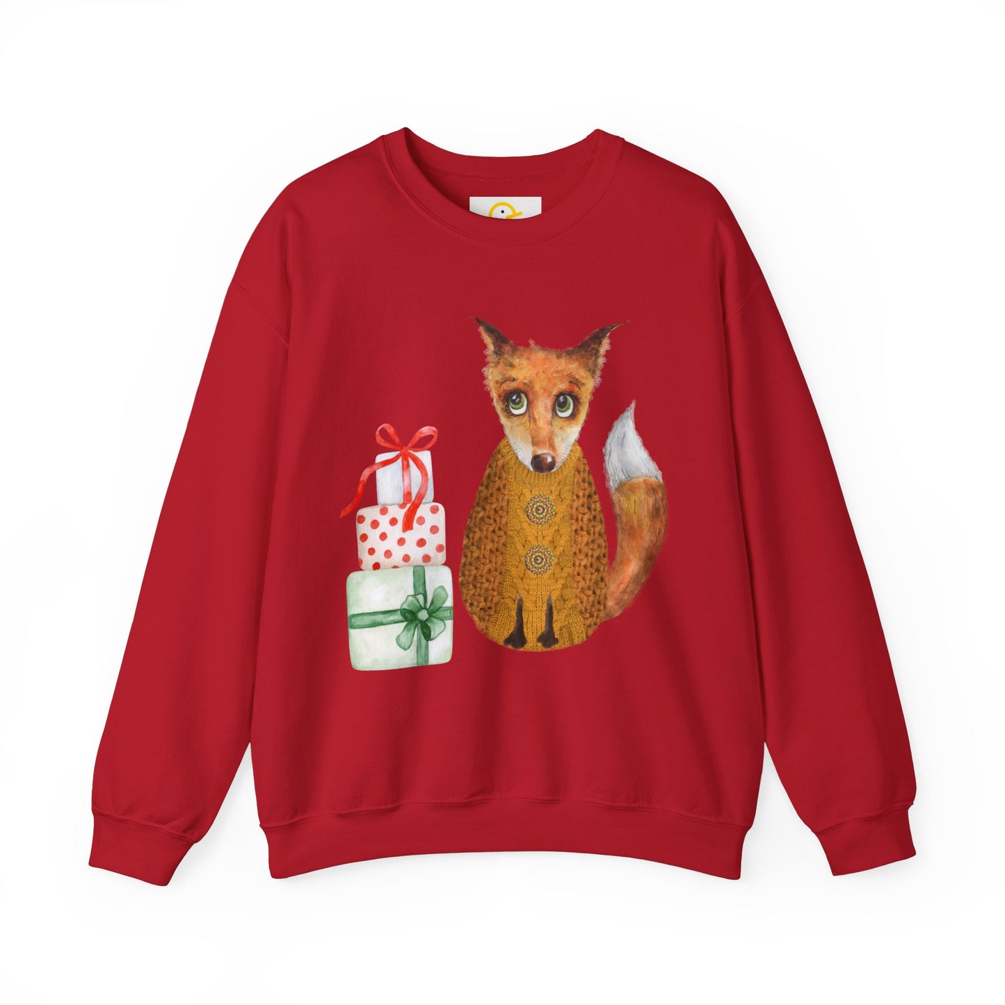 Christmas Sweatshirt: Cosy Fox