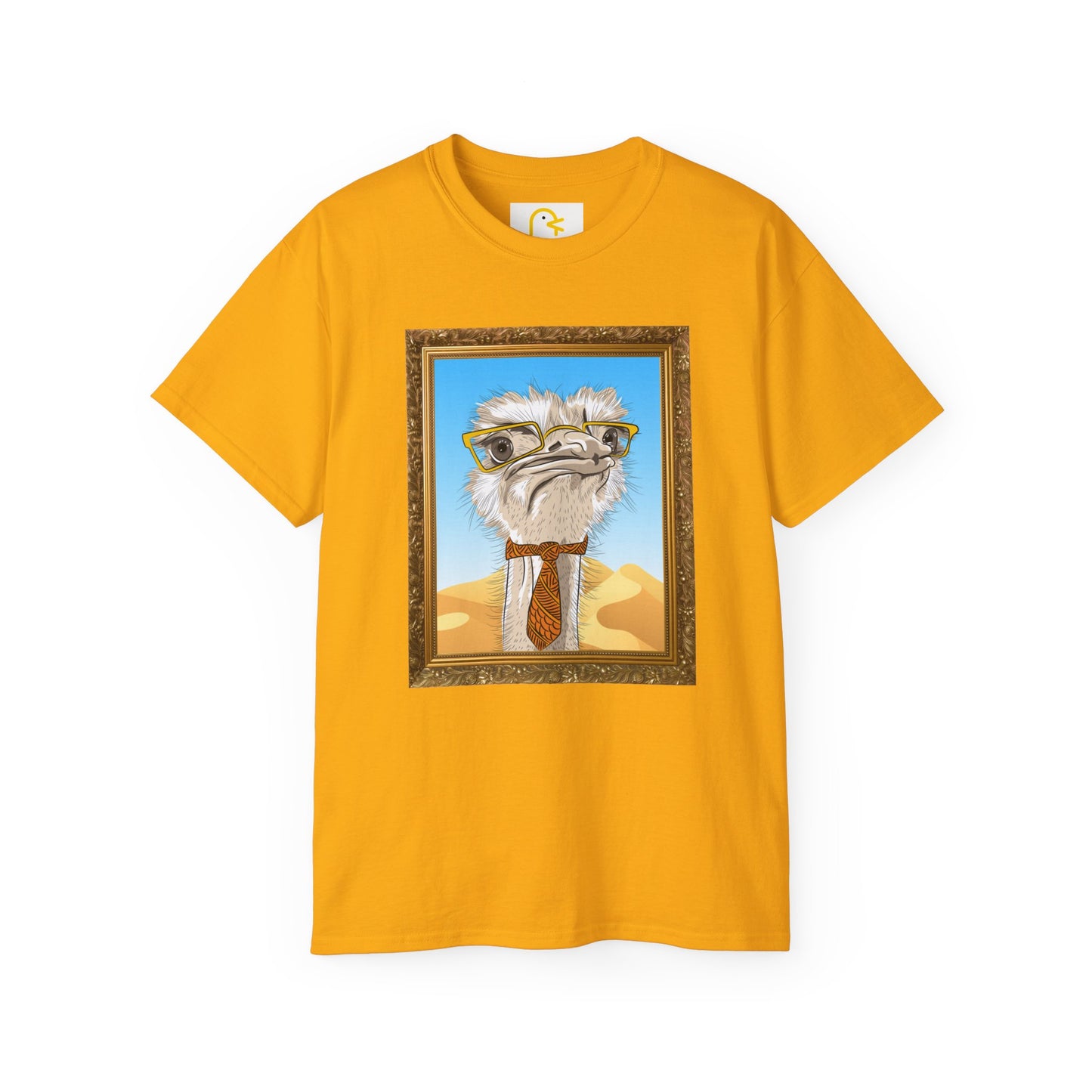 Ostrich Portrait T-shirt