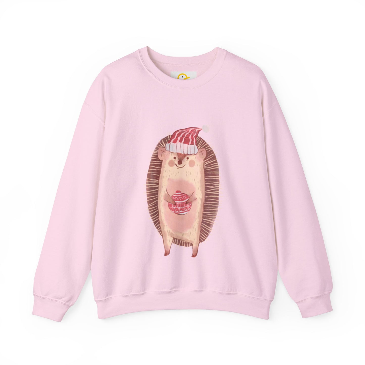 Christmas Critters Sweatshirt: Hedgehog