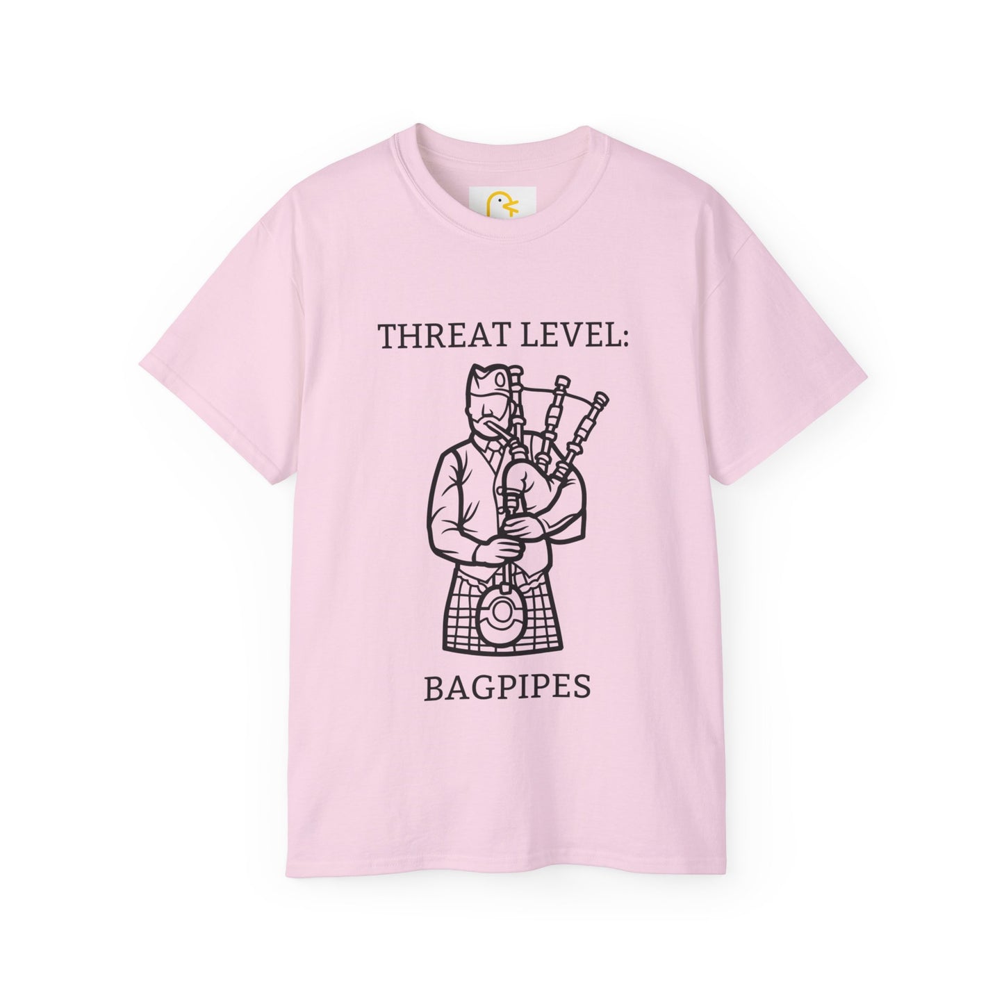 Threat Level: Bagpipes T-shirt