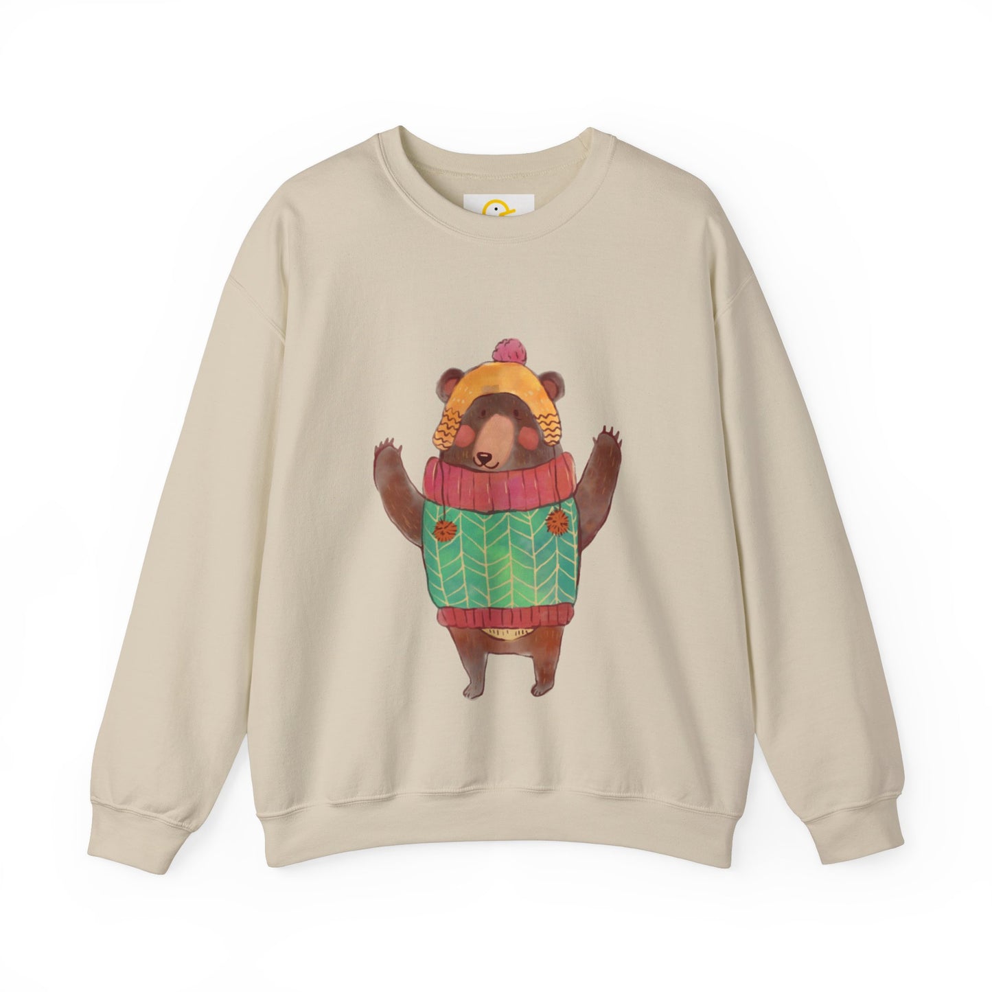 Christmas Critters Sweatshirt: Bear