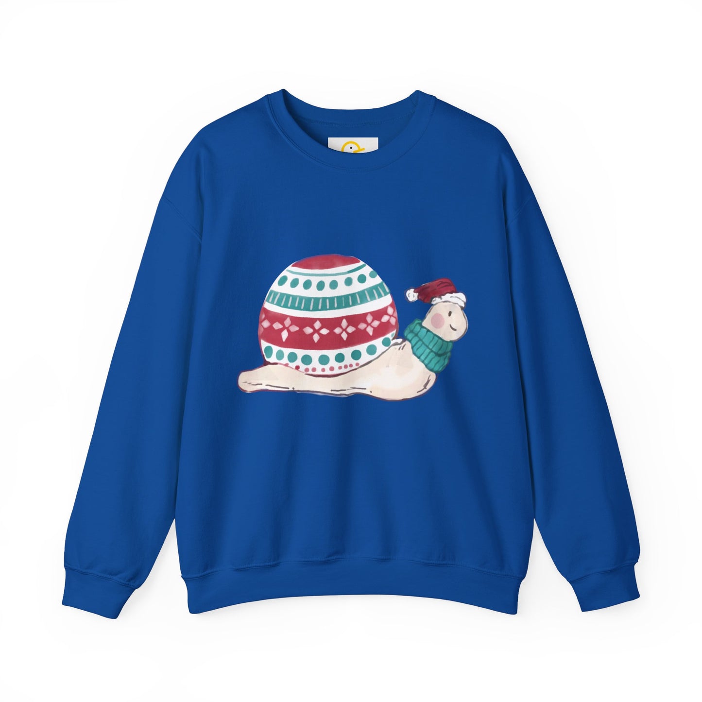 Christmas Critters Sweatshirt: Snail