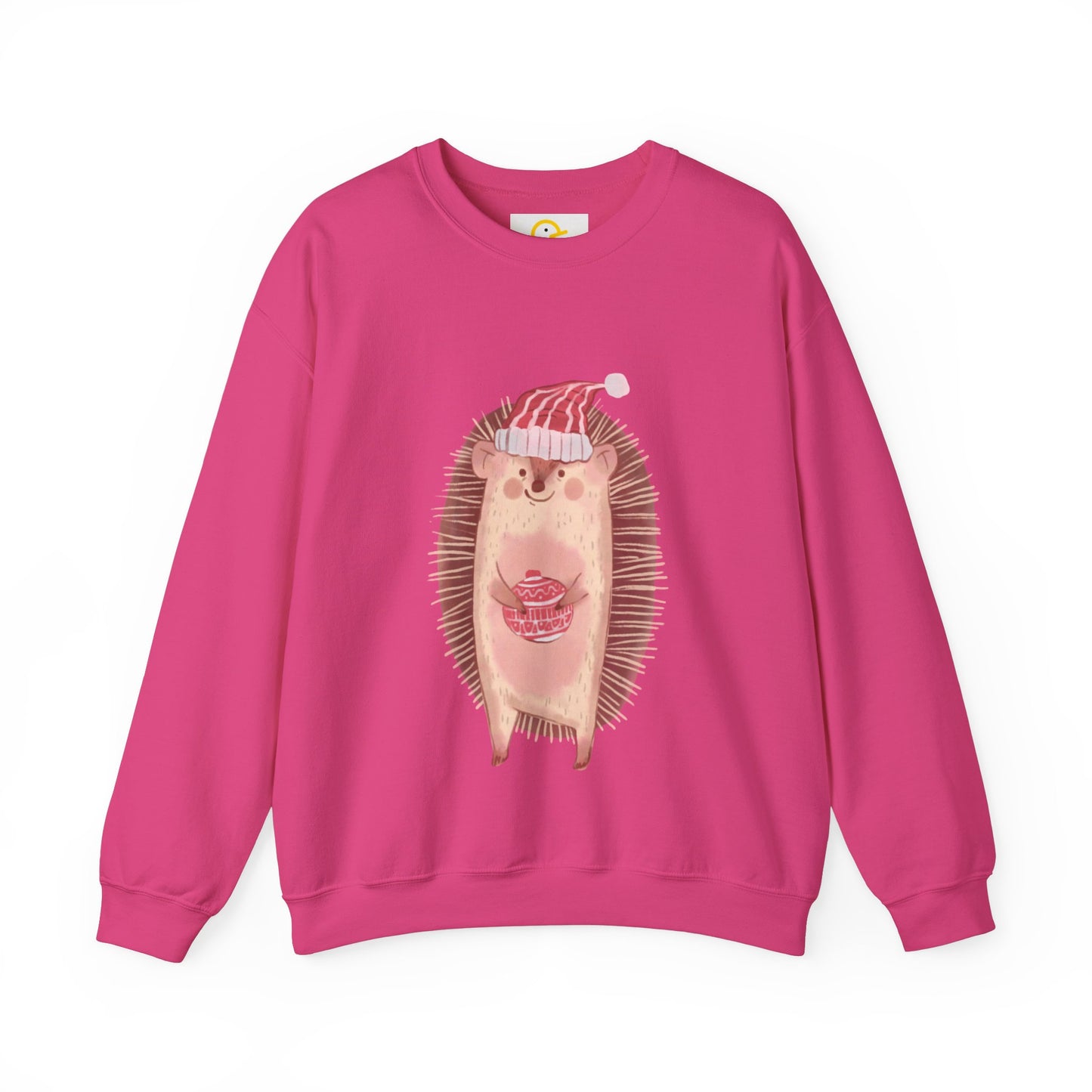 Christmas Critters Sweatshirt: Hedgehog