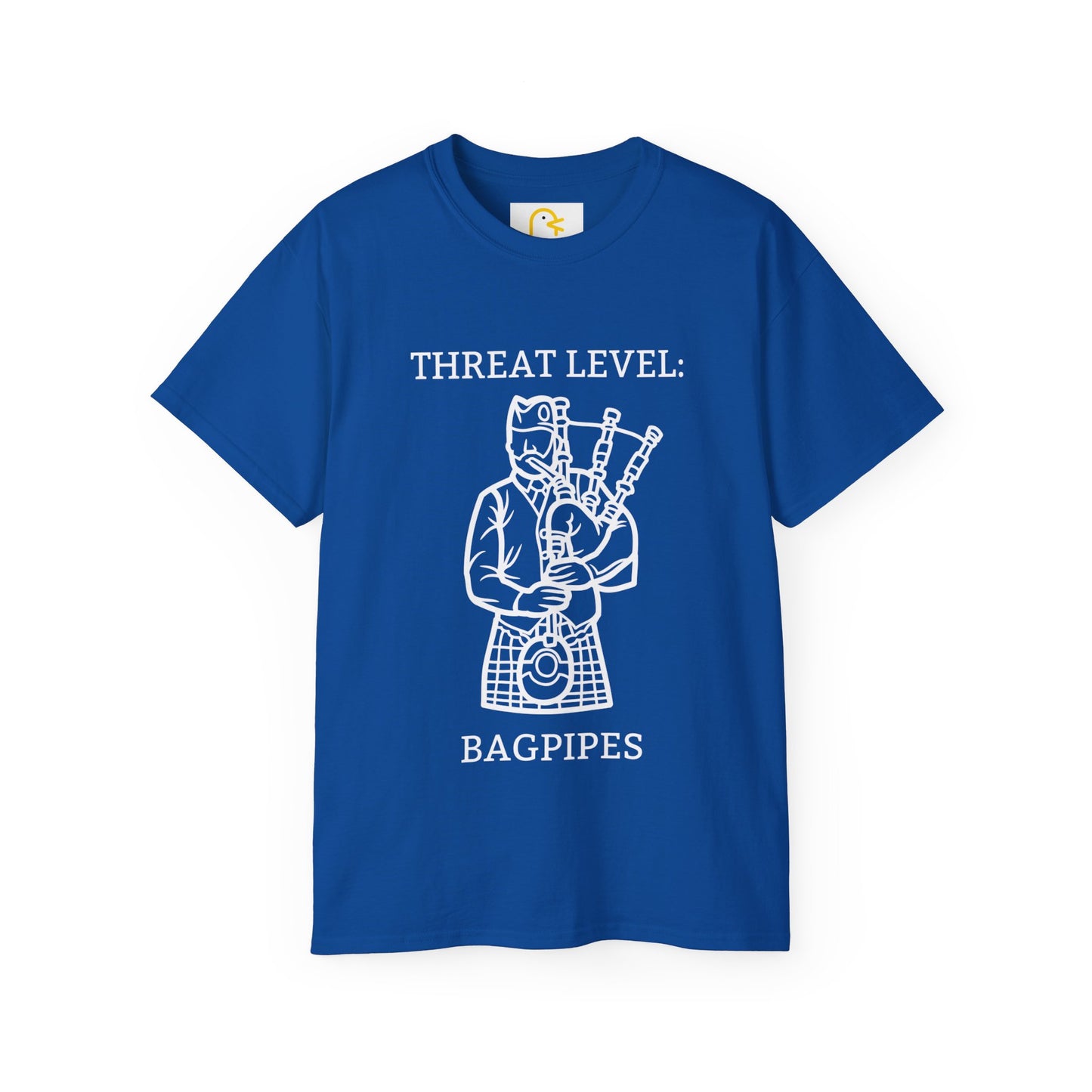 Threat Level: Bagpipes T-shirt