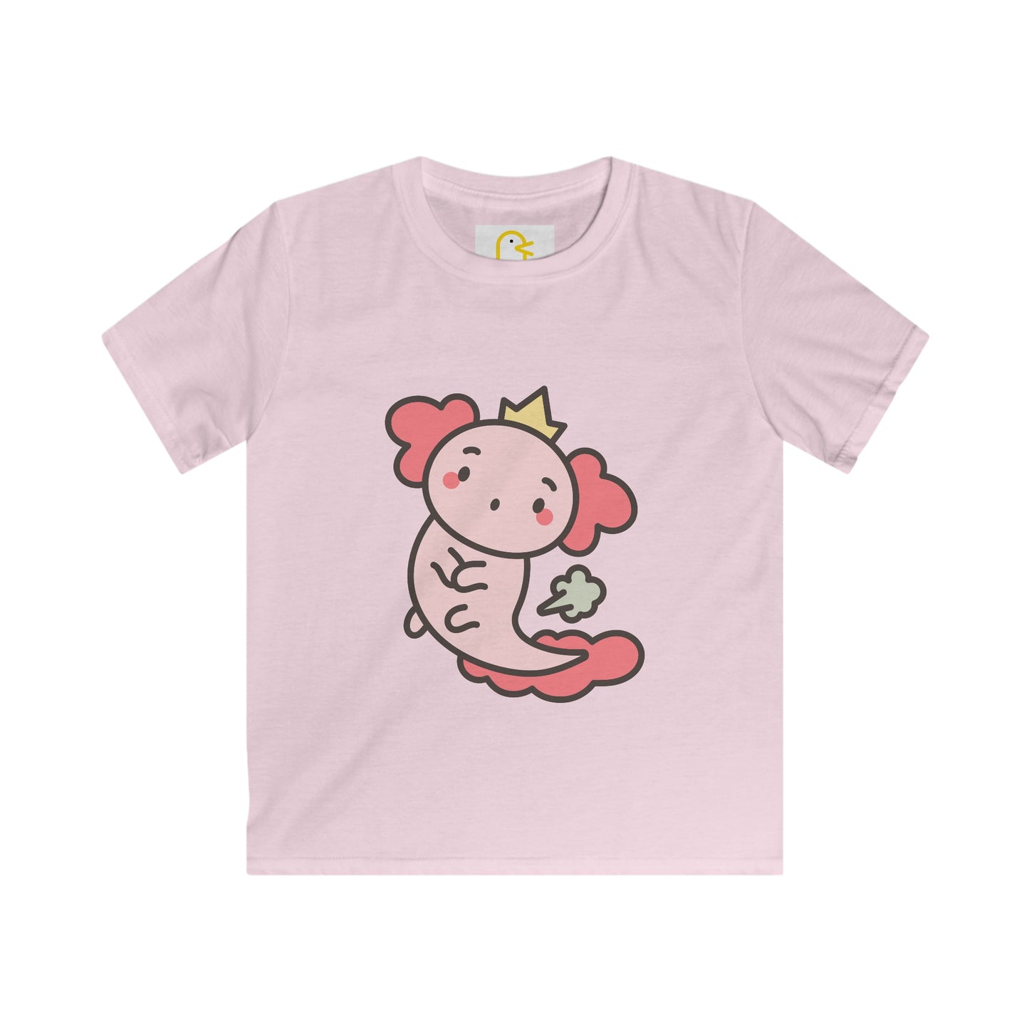 Farty Animals T-shirt: Axolotl