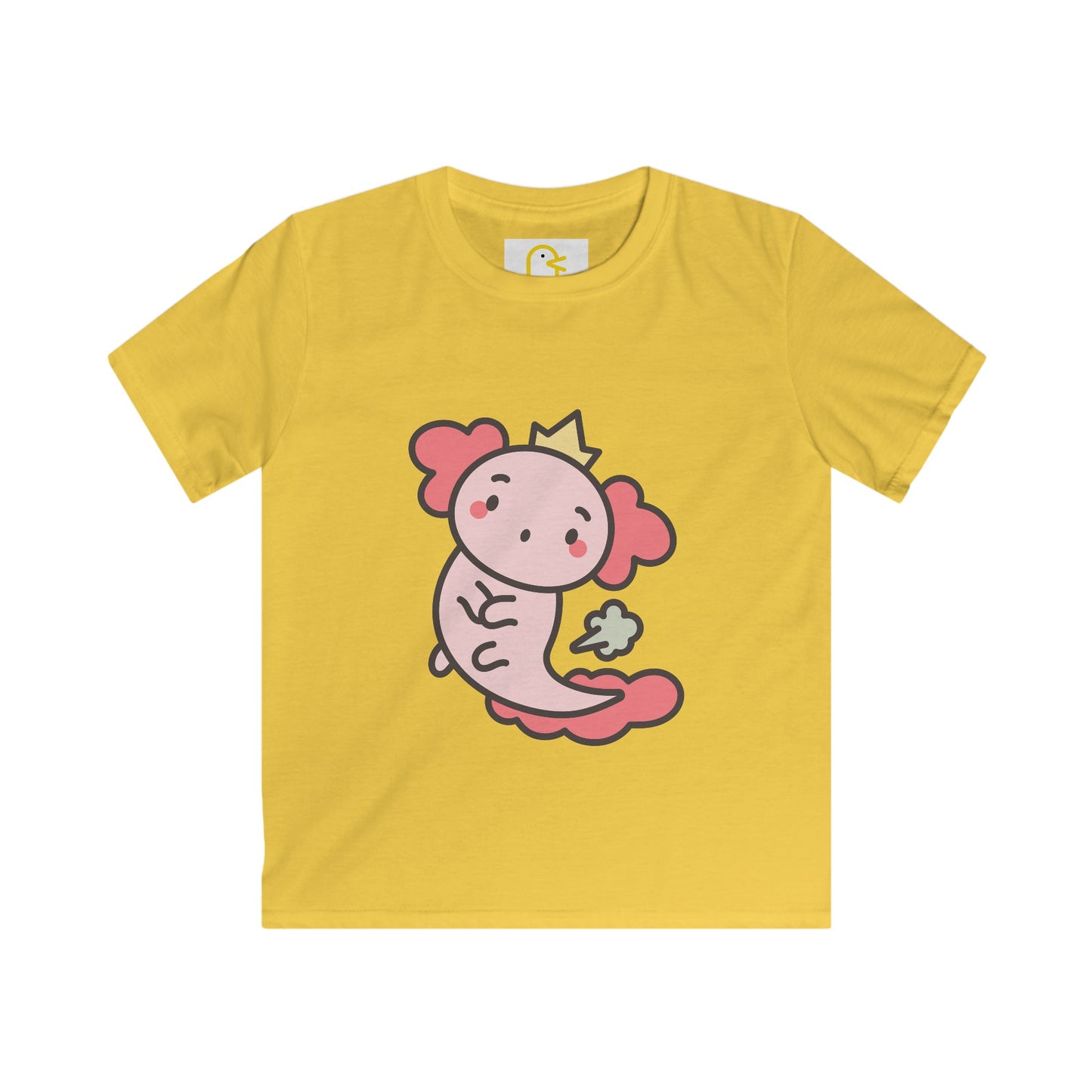 Farty Animals T-shirt: Axolotl