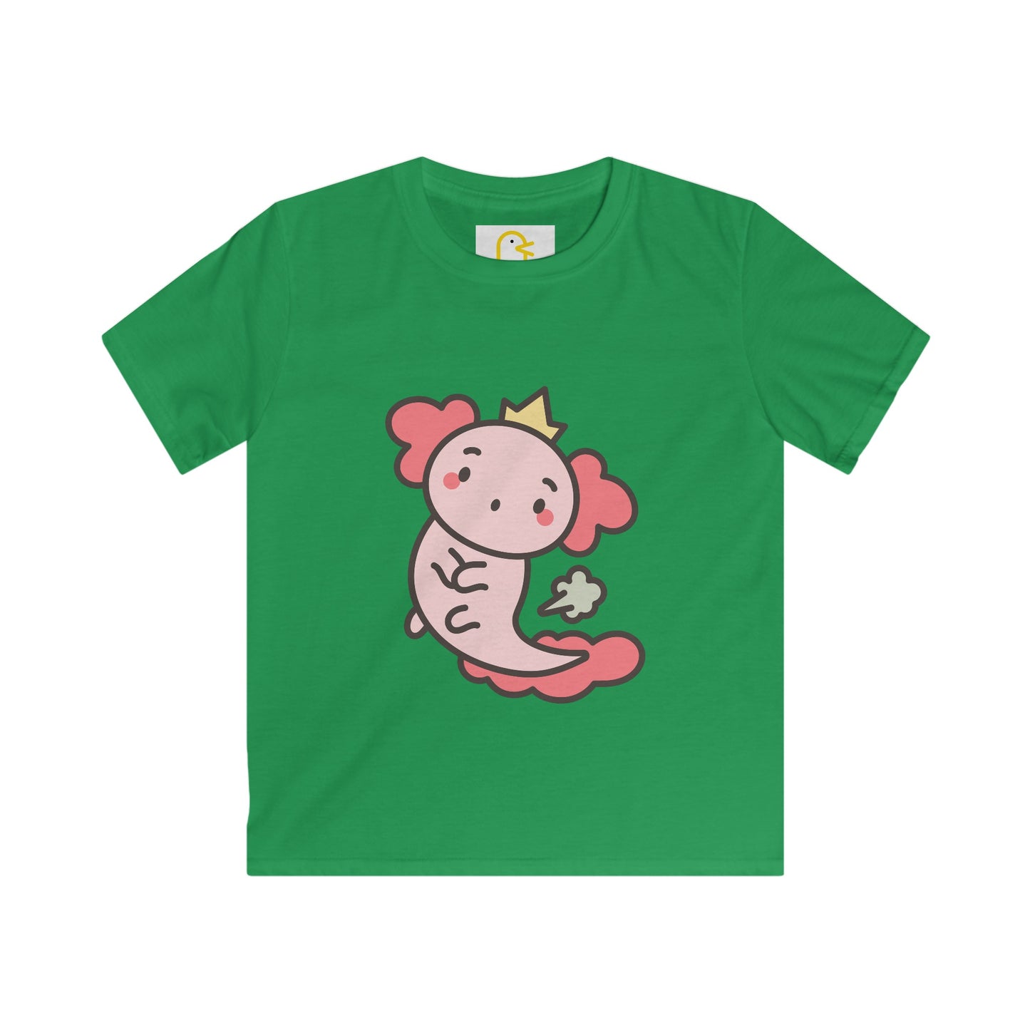 Farty Animals T-shirt: Axolotl